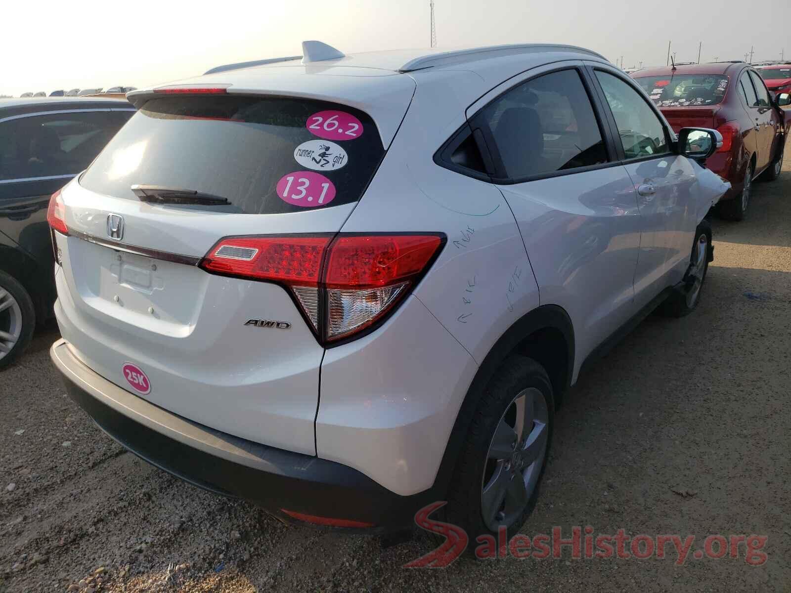 3CZRU6H54KM737629 2019 HONDA HR-V