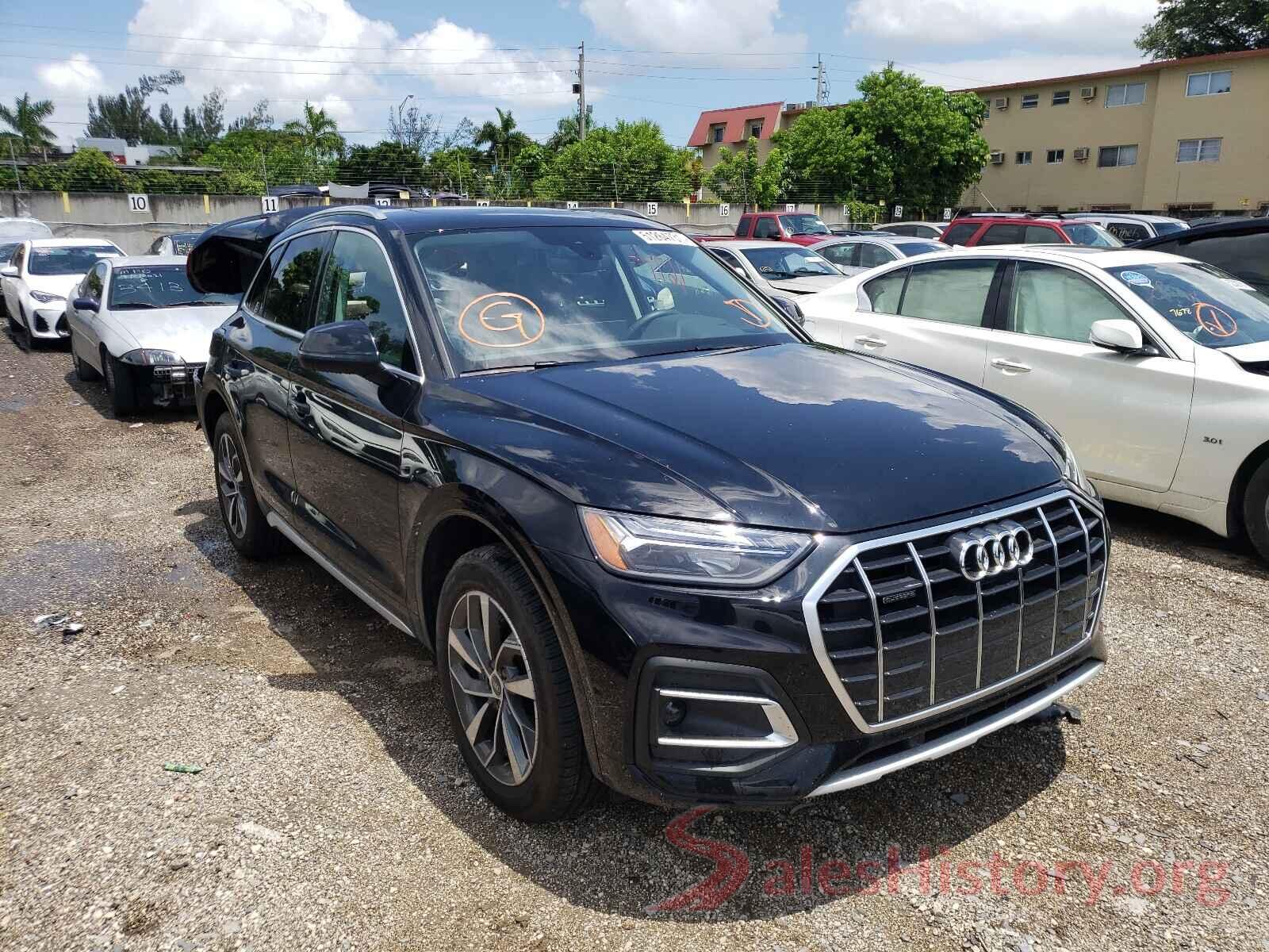 WA1AAAFY7M2072158 2021 AUDI Q5