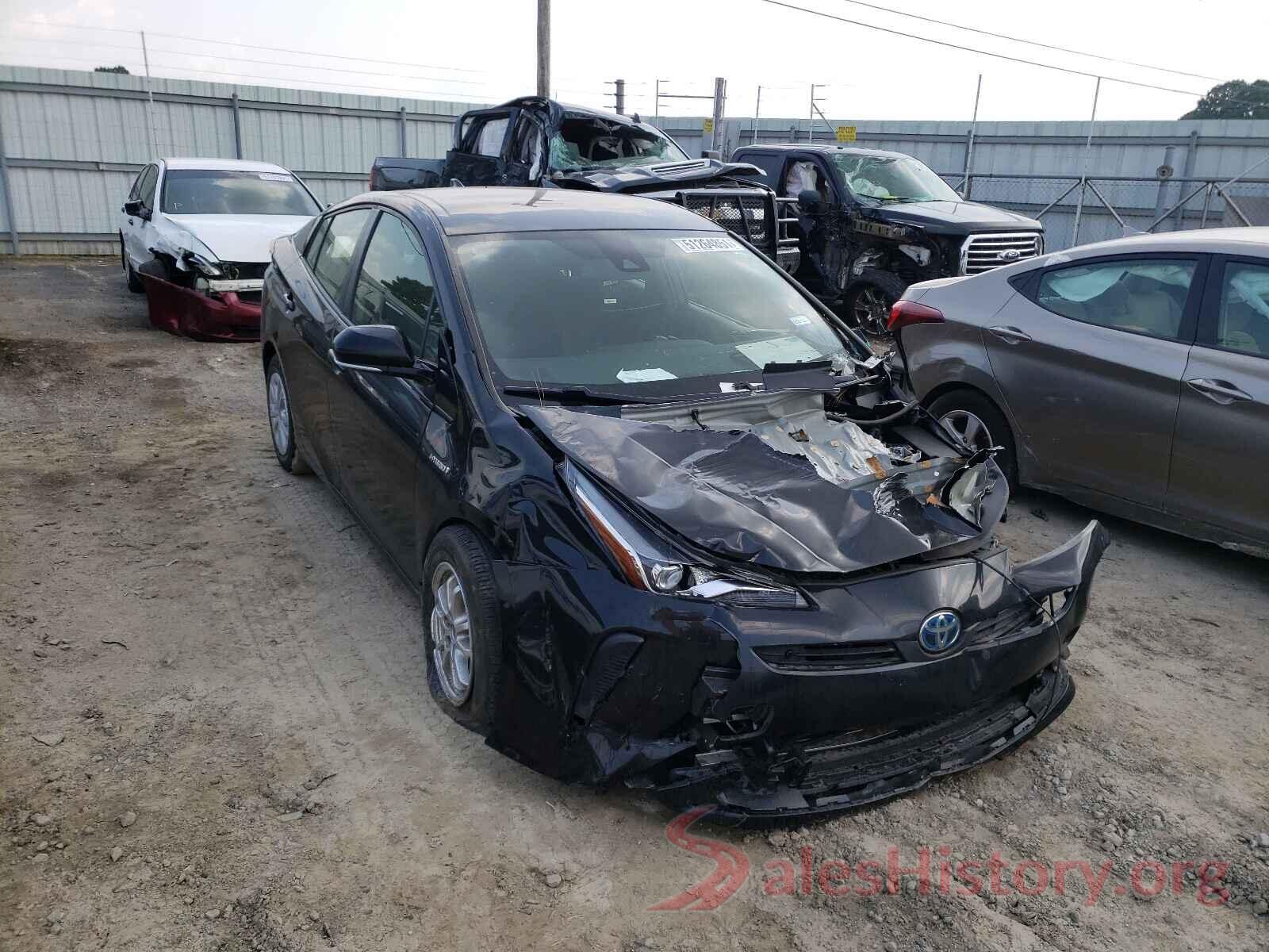 JTDKARFU4K3073085 2019 TOYOTA PRIUS