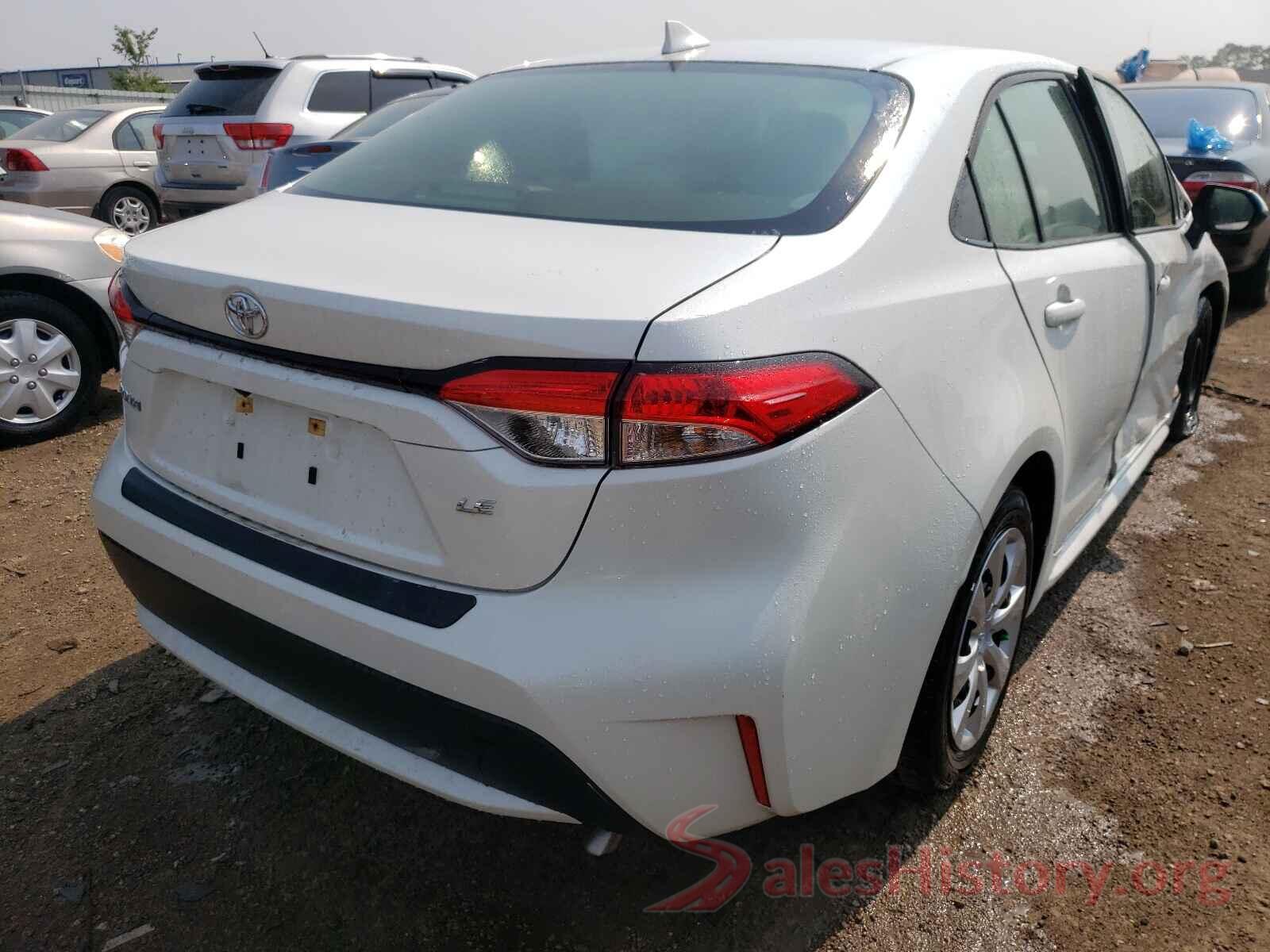 JTDEPRAE3LJ057811 2020 TOYOTA COROLLA