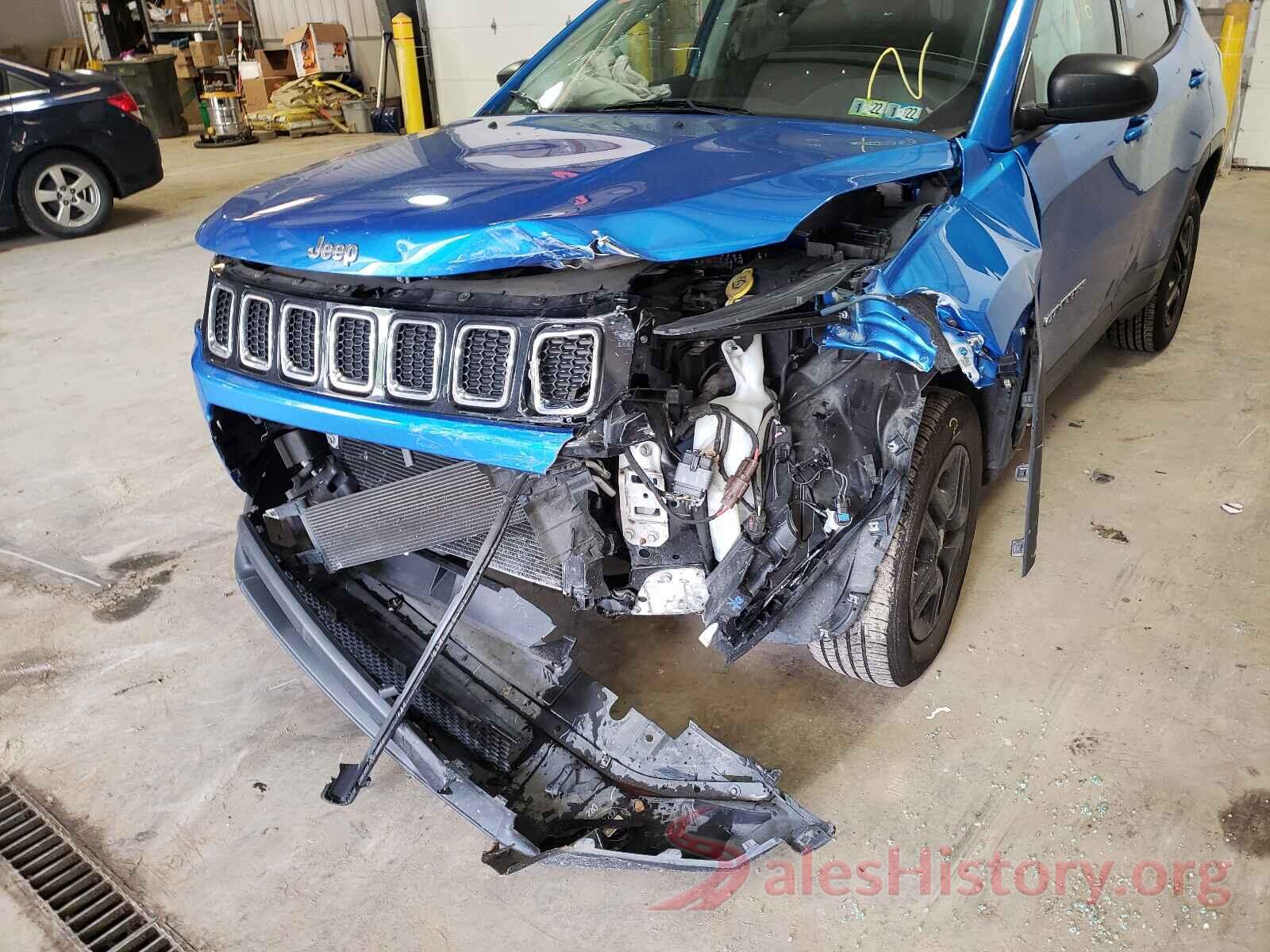 3C4NJDABXJT283568 2018 JEEP COMPASS