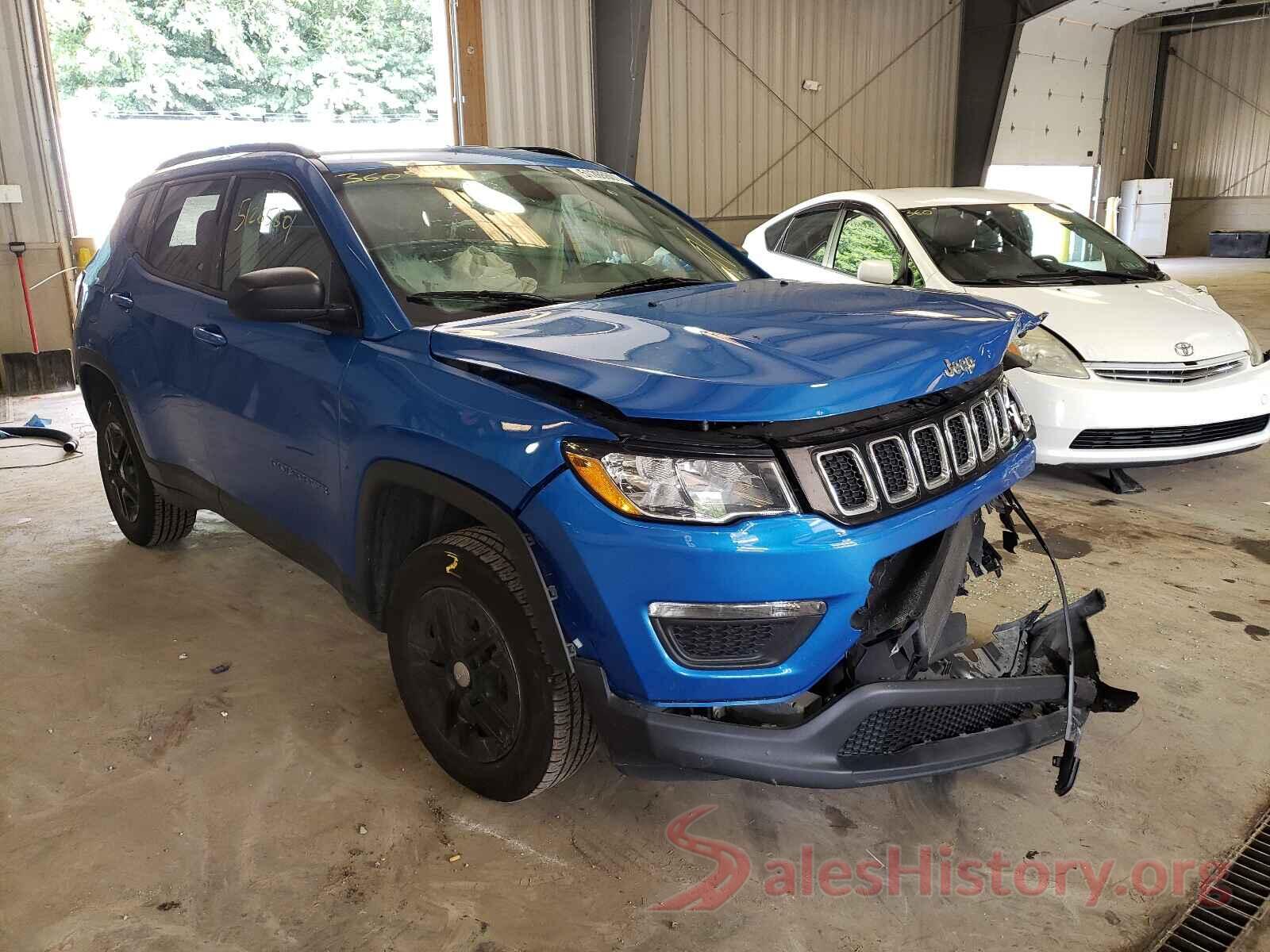 3C4NJDABXJT283568 2018 JEEP COMPASS