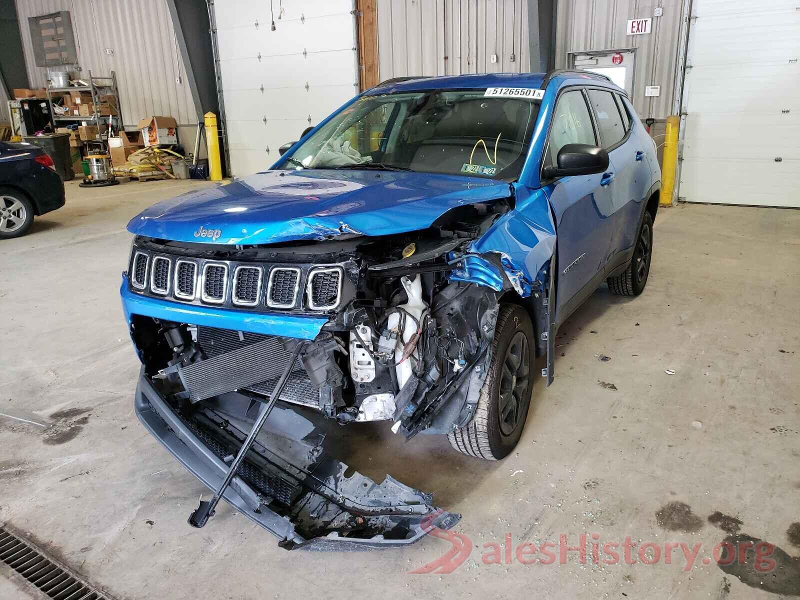 3C4NJDABXJT283568 2018 JEEP COMPASS