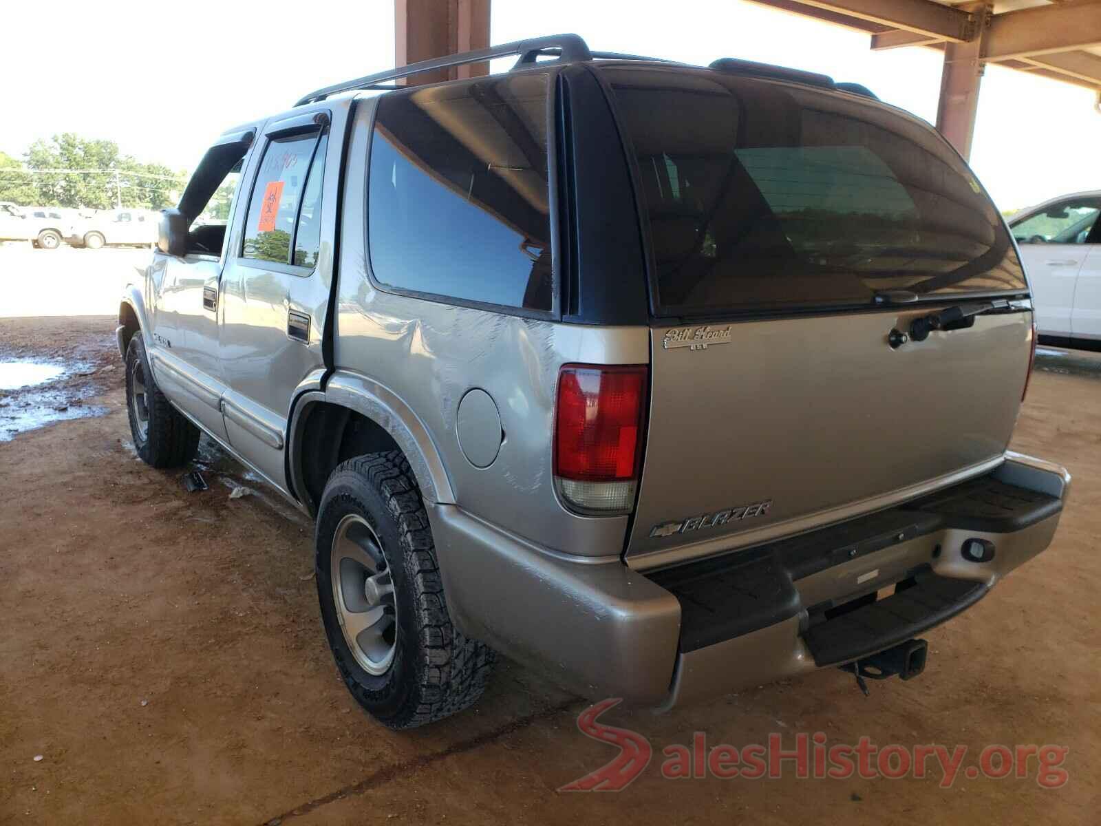 1GNCS13X74K169813 2004 CHEVROLET BLAZER