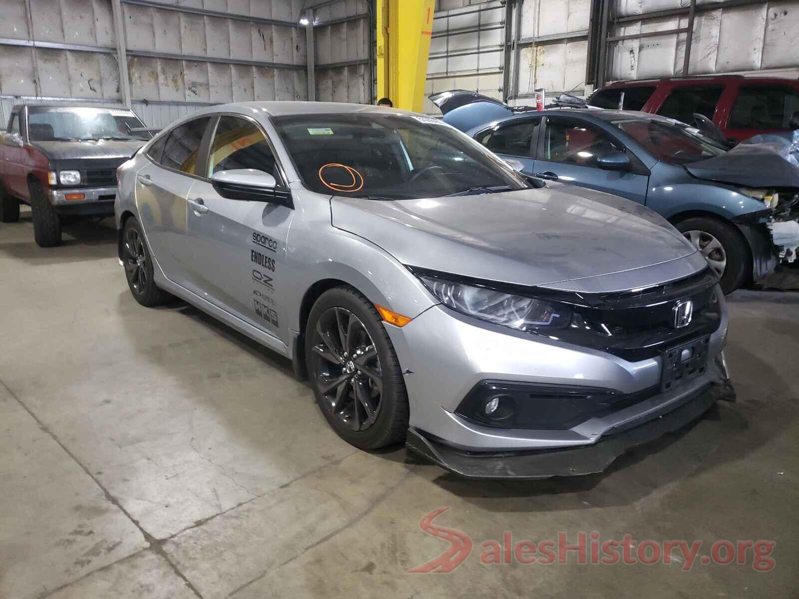 19XFC2F88KE206283 2019 HONDA CIVIC