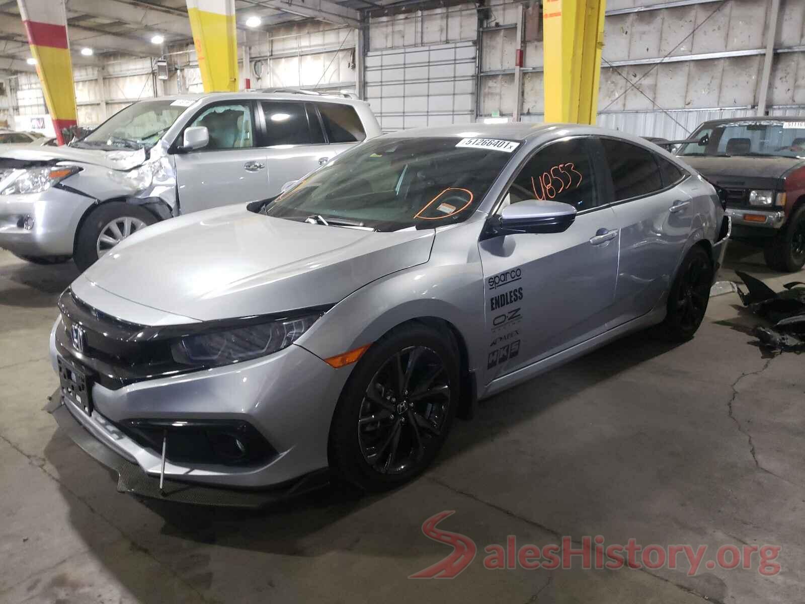 19XFC2F88KE206283 2019 HONDA CIVIC