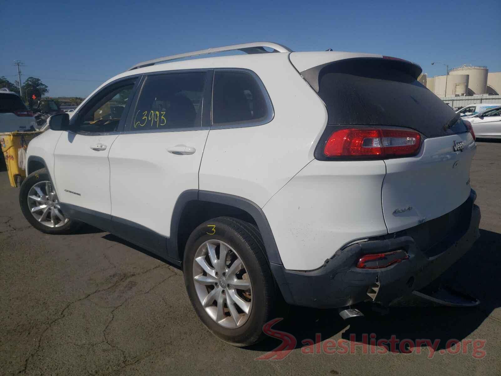 1C4PJMDB0GW162457 2016 JEEP CHEROKEE