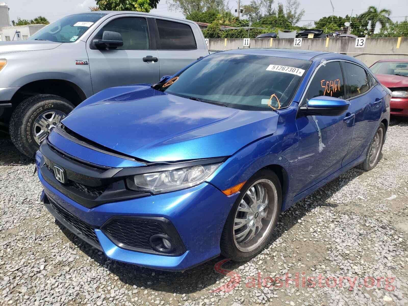 SHHFK7H58HU408822 2017 HONDA CIVIC