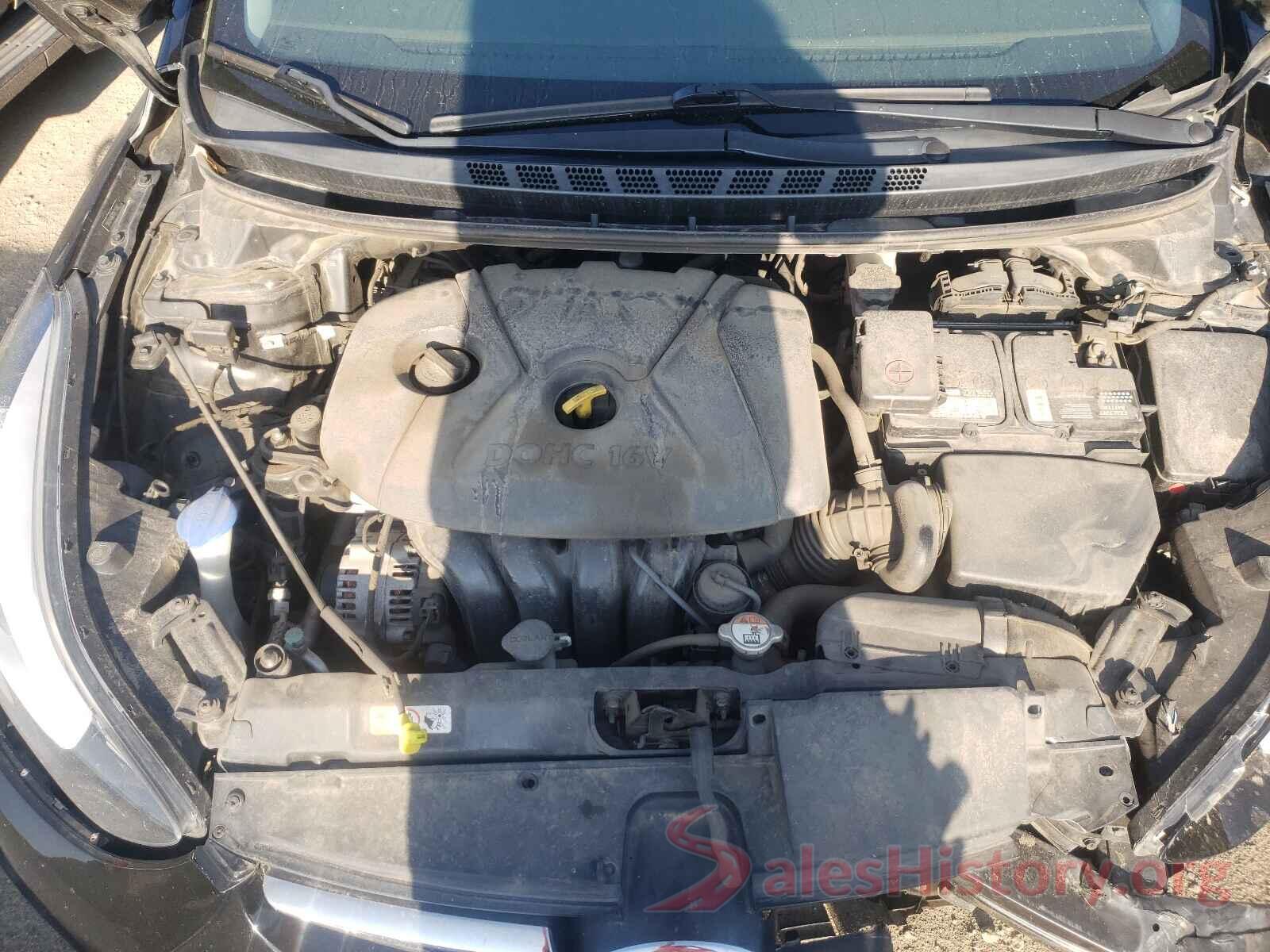 5NPDH4AE0GH711562 2016 HYUNDAI ELANTRA