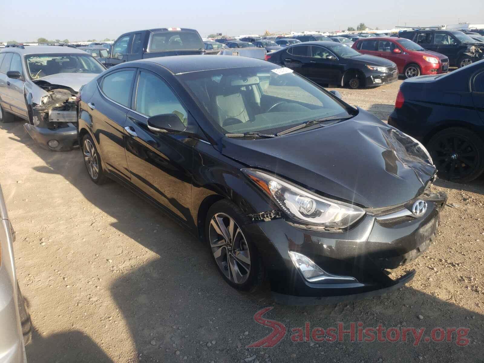 5NPDH4AE0GH711562 2016 HYUNDAI ELANTRA