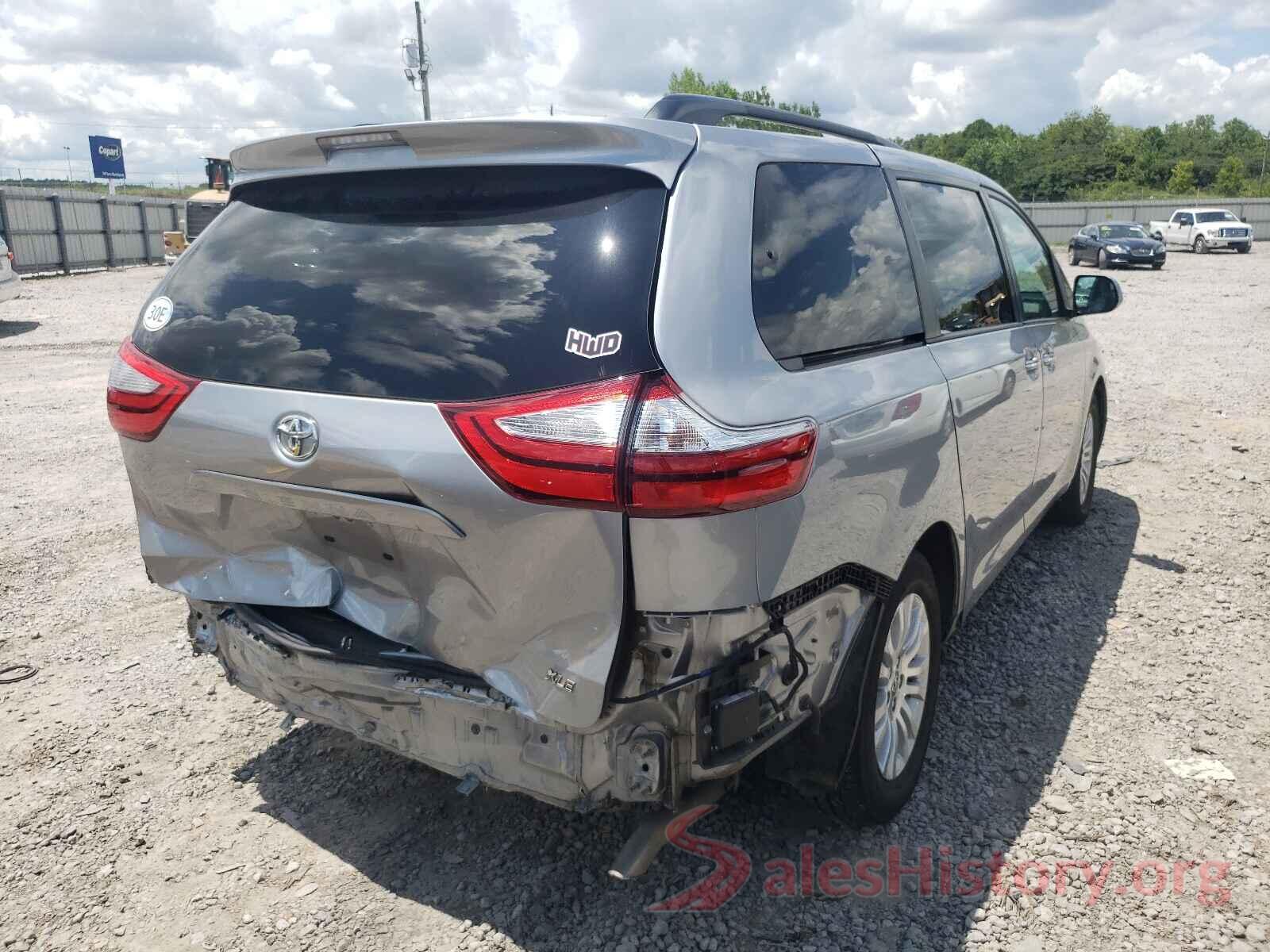 5TDYK3DC7GS706750 2016 TOYOTA SIENNA