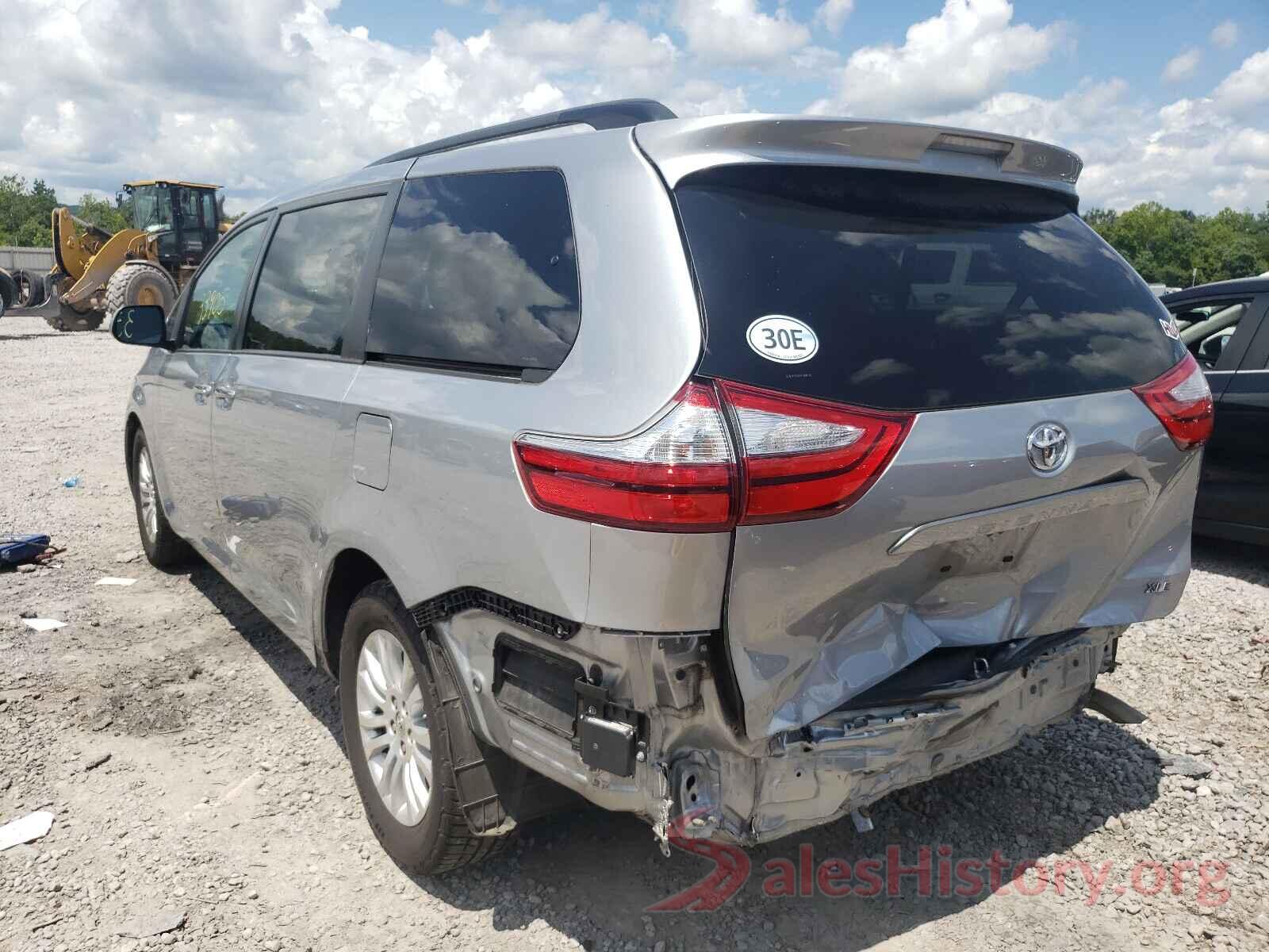 5TDYK3DC7GS706750 2016 TOYOTA SIENNA