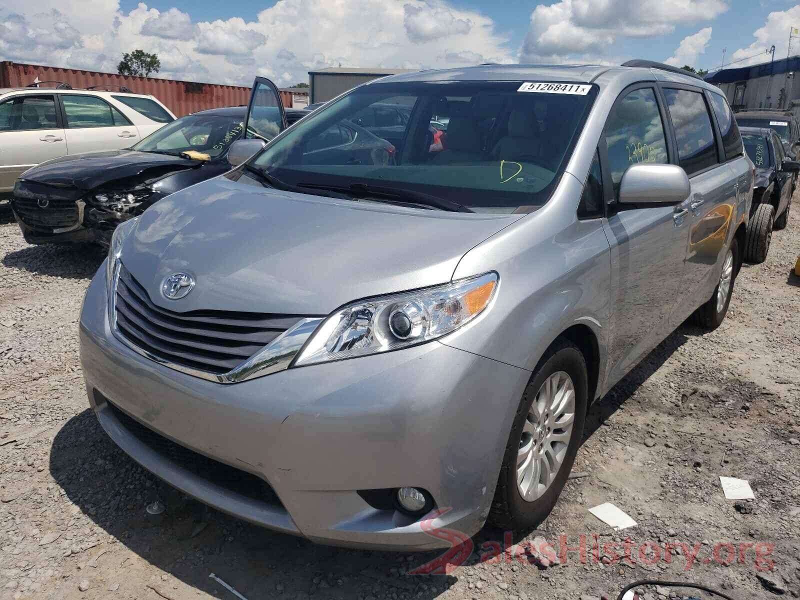 5TDYK3DC7GS706750 2016 TOYOTA SIENNA