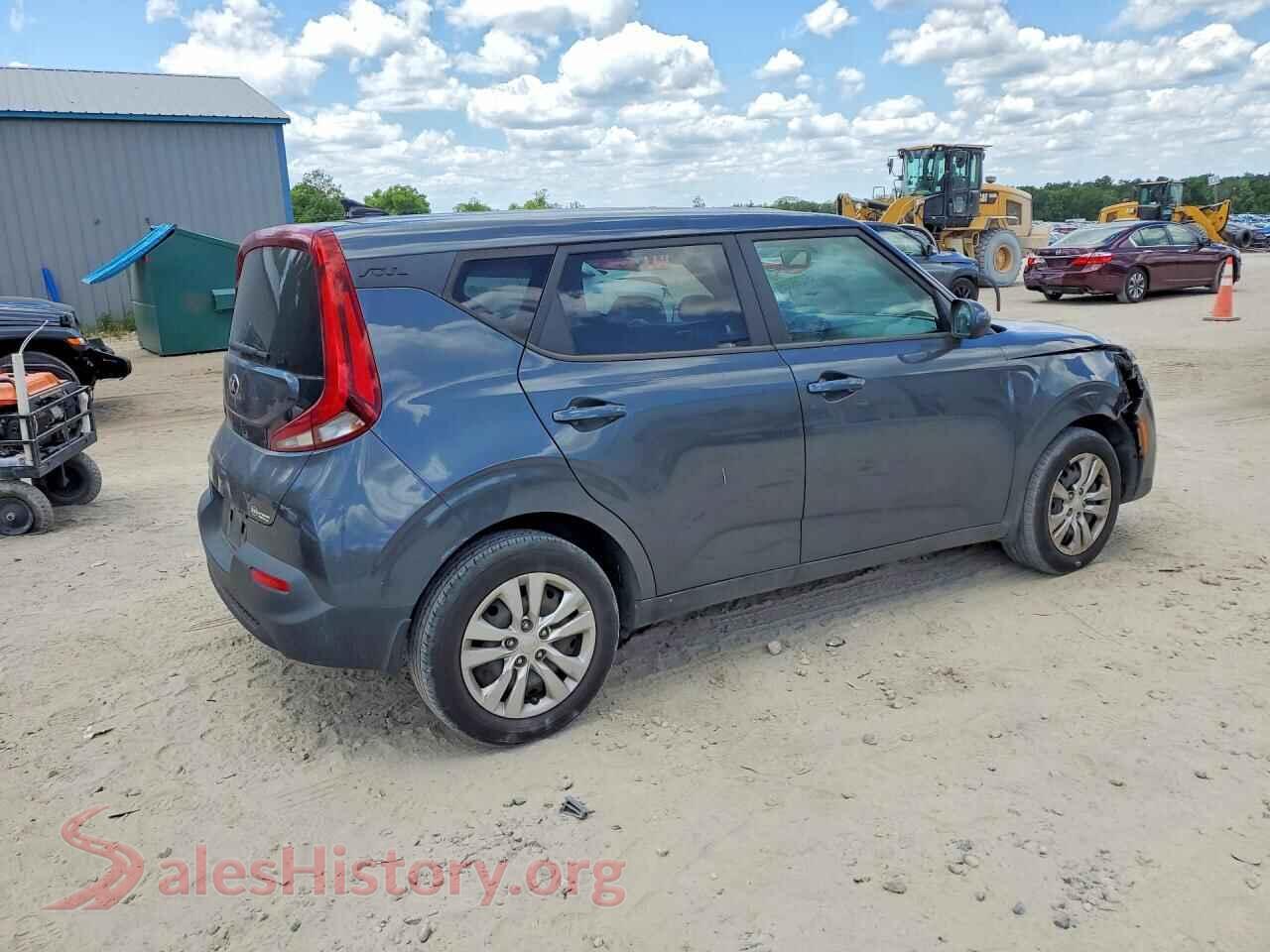 2021 KIA SOUL VIN KNDJ23AU8M7782451, right side view