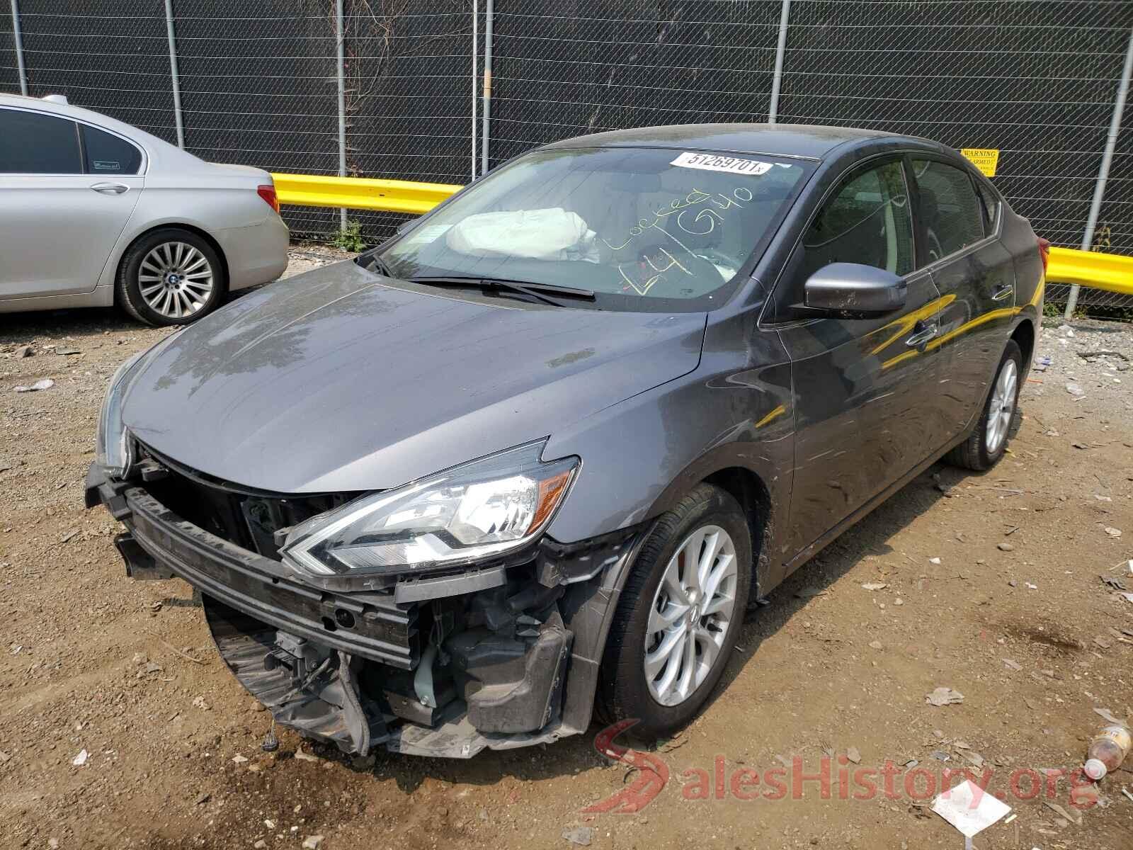 3N1AB7AP2KY409955 2019 NISSAN SENTRA