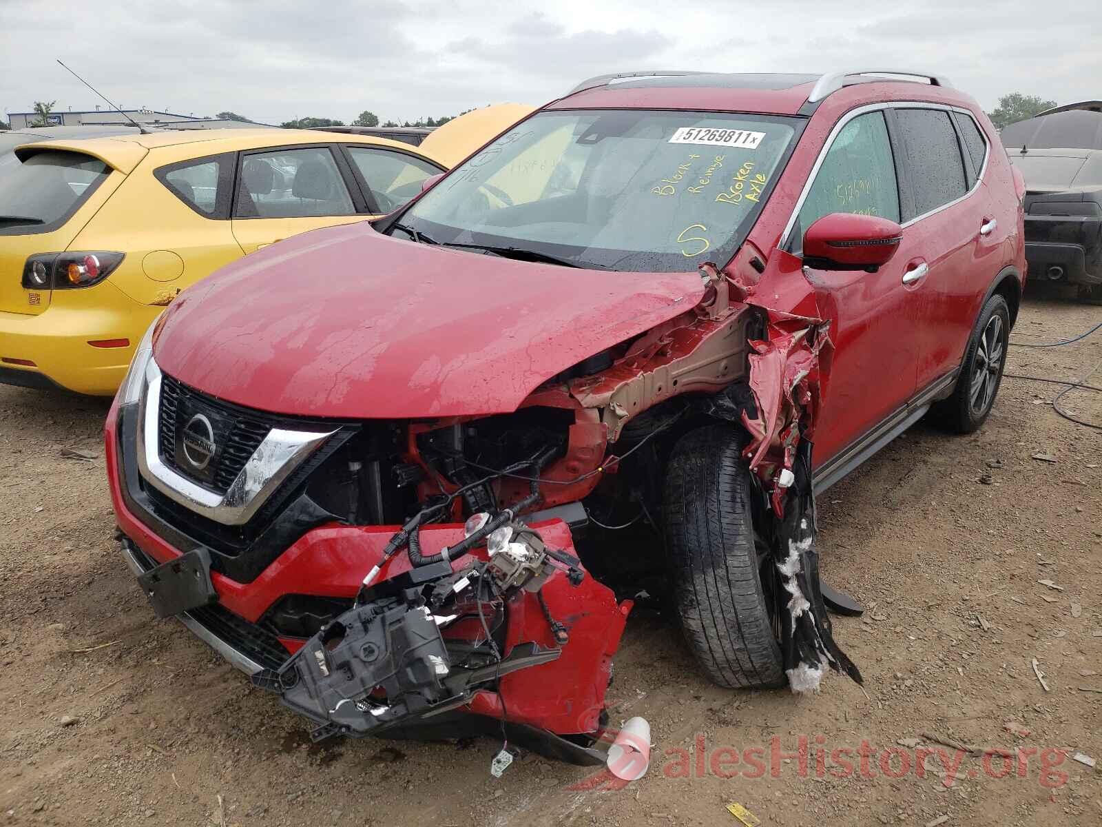 5N1AT2MV2HC811396 2017 NISSAN ROGUE