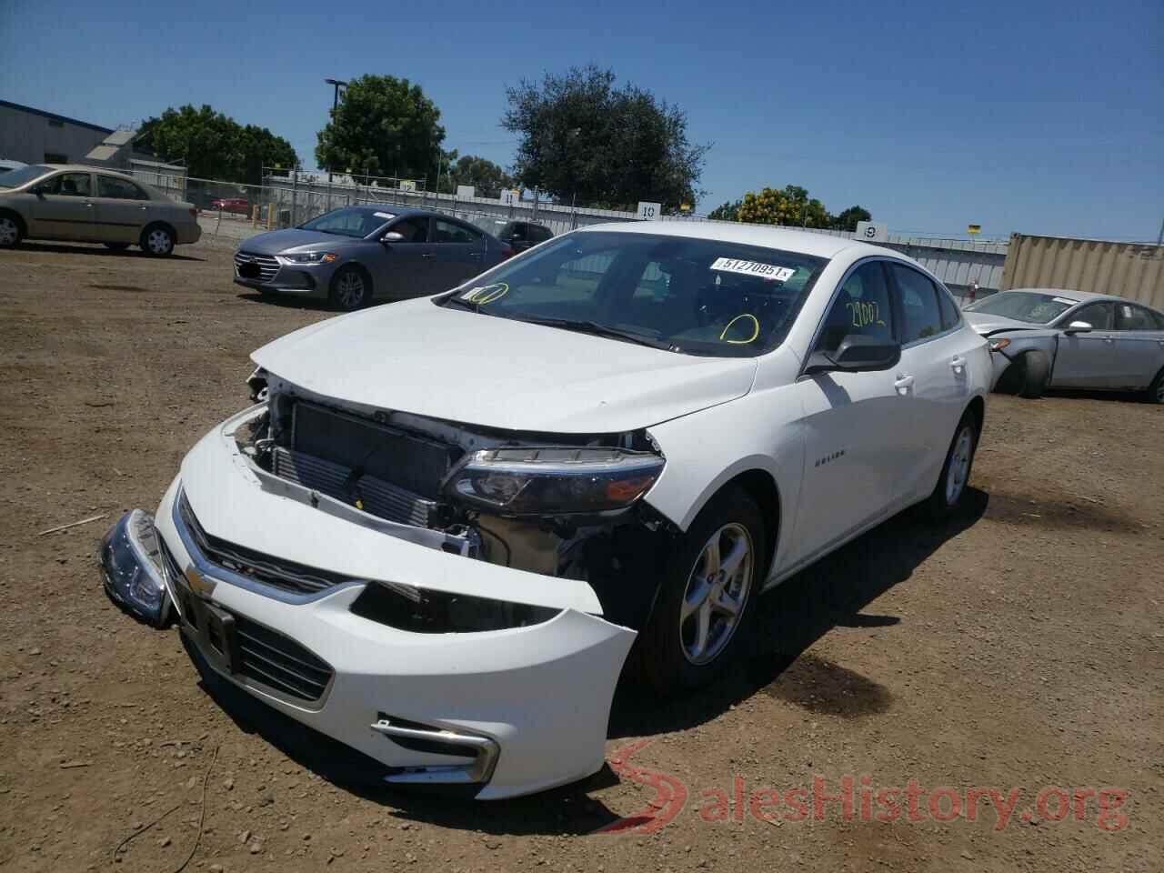 1G1ZB5ST7JF288984 2018 CHEVROLET MALIBU