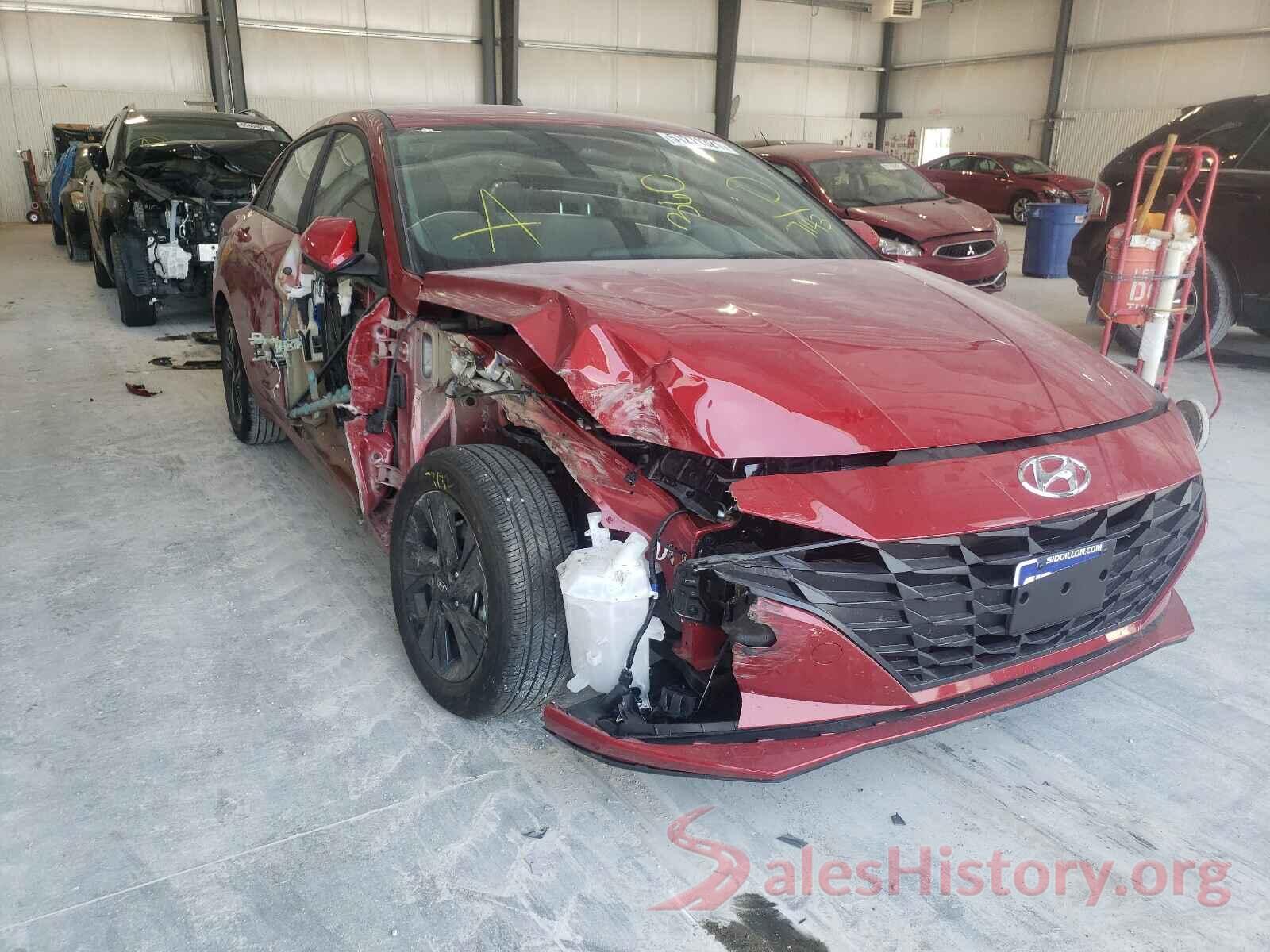 KMHLM4AG7MU177143 2021 HYUNDAI ELANTRA