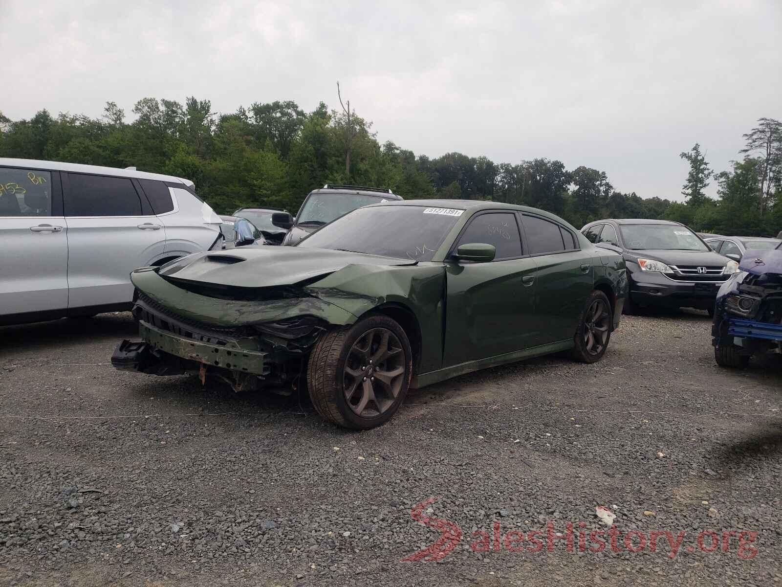 2C3CDXHG4KH721484 2019 DODGE CHARGER