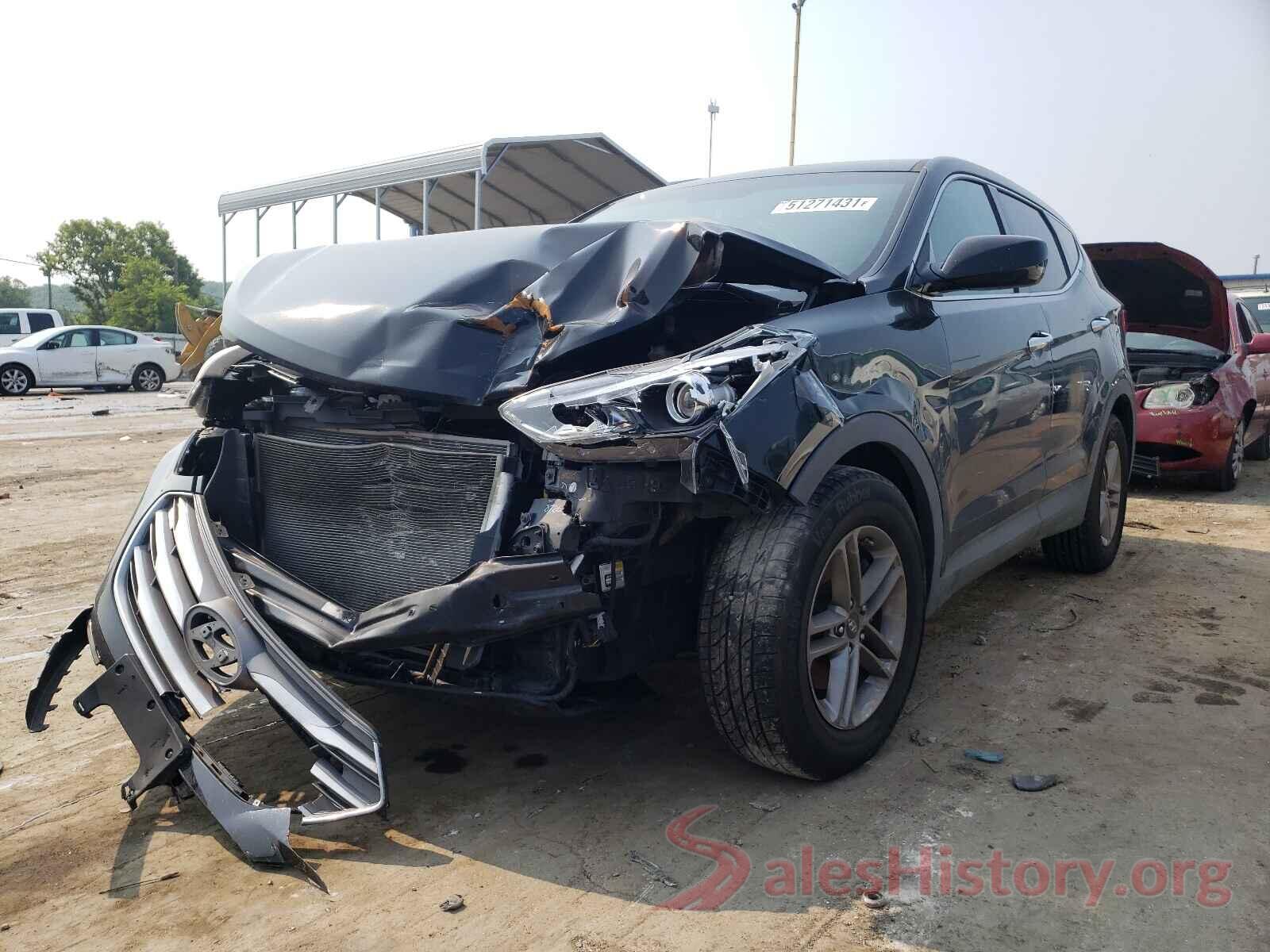 5NMZTDLB8HH011066 2017 HYUNDAI SANTA FE