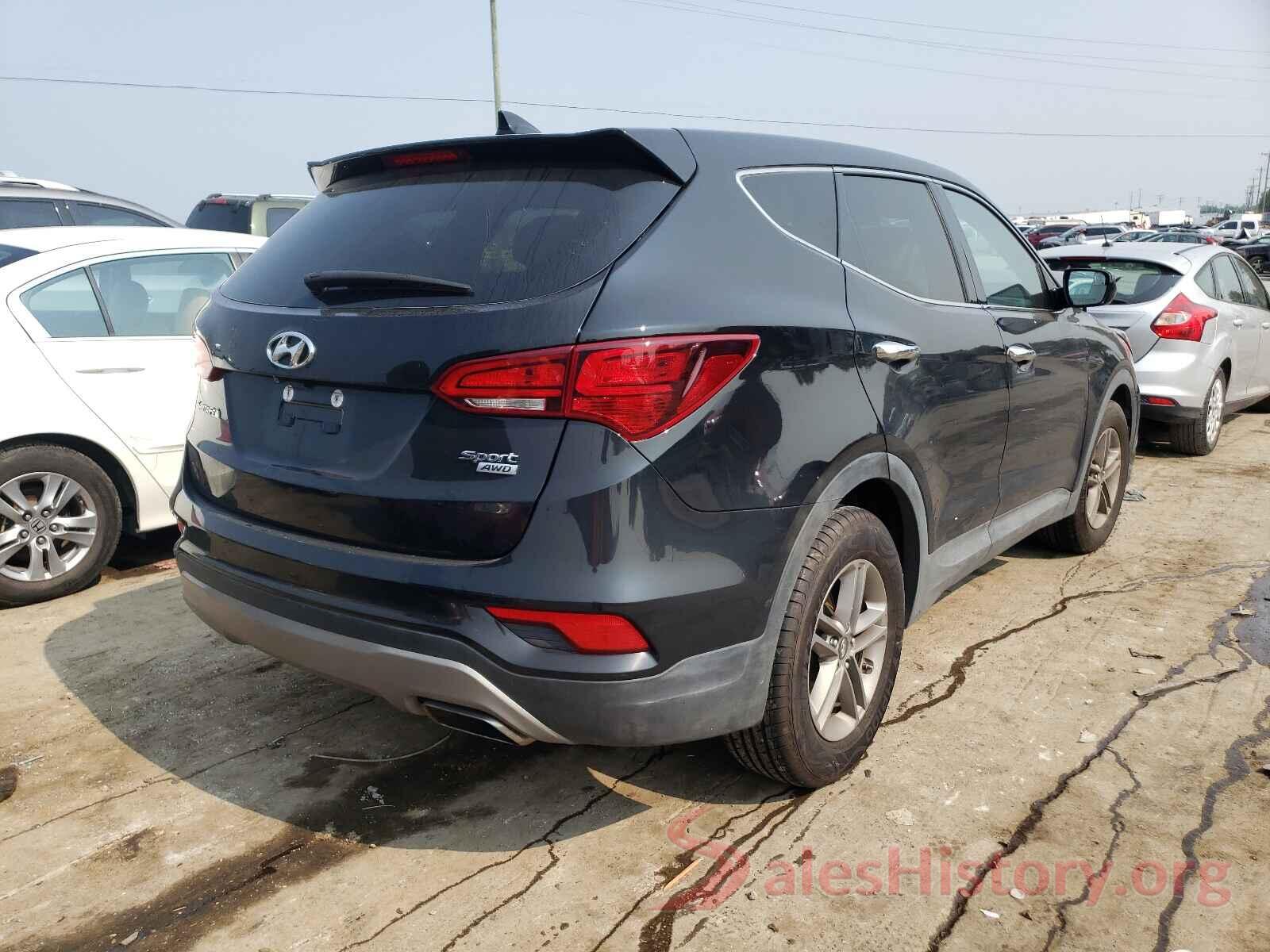 5NMZTDLB8HH011066 2017 HYUNDAI SANTA FE