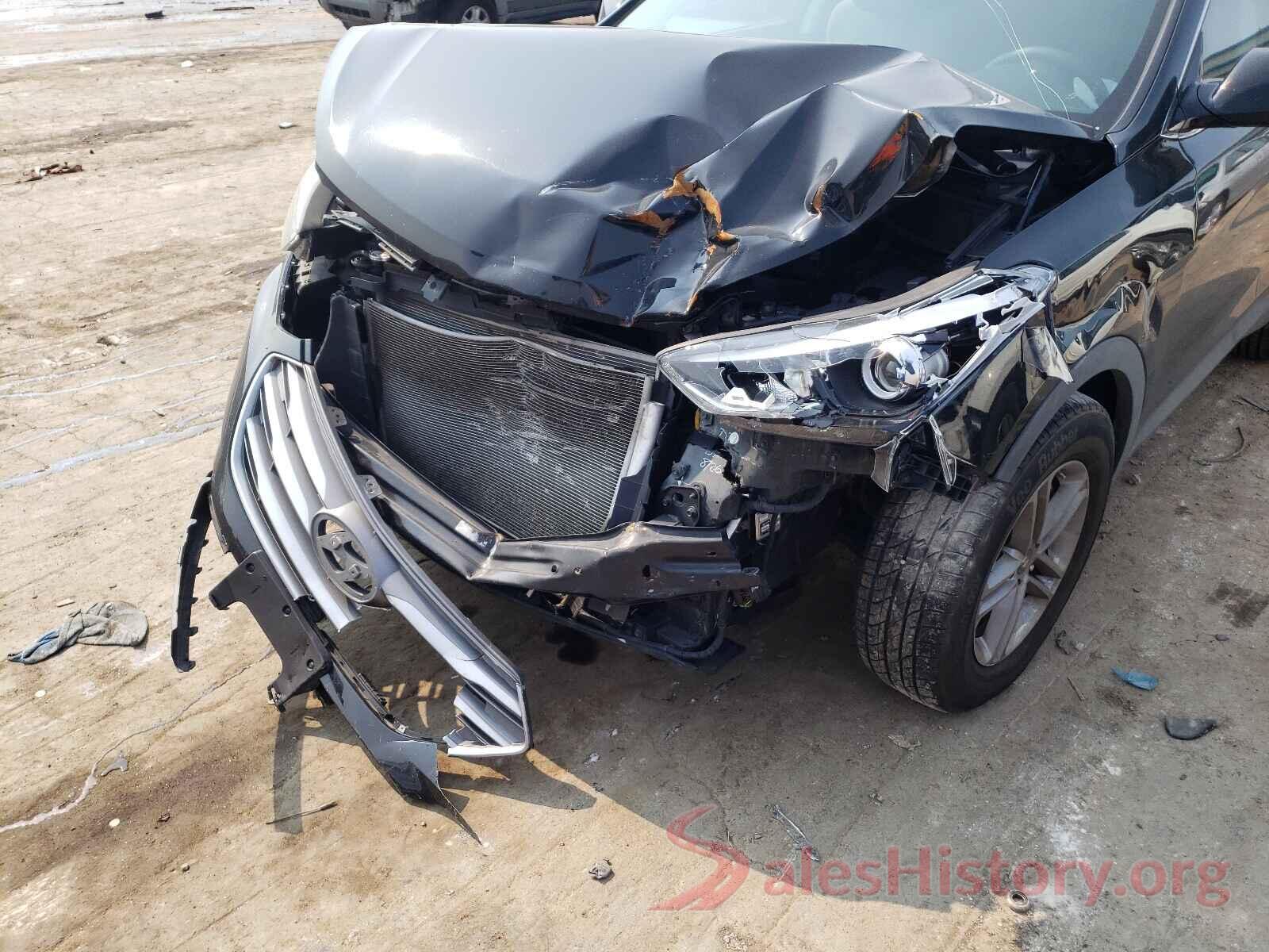 5NMZTDLB8HH011066 2017 HYUNDAI SANTA FE