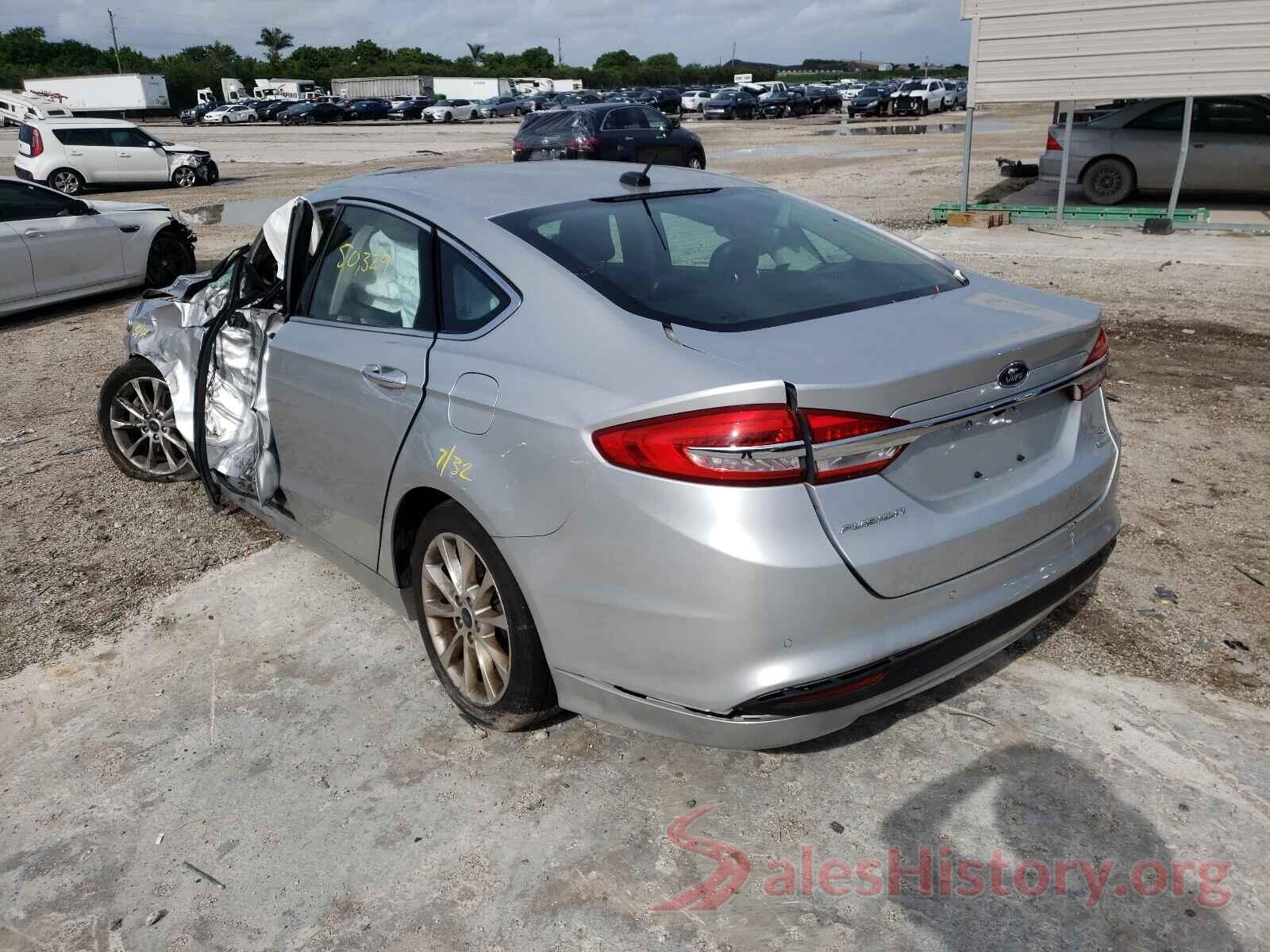 3FA6P0HD1HR104673 2017 FORD FUSION