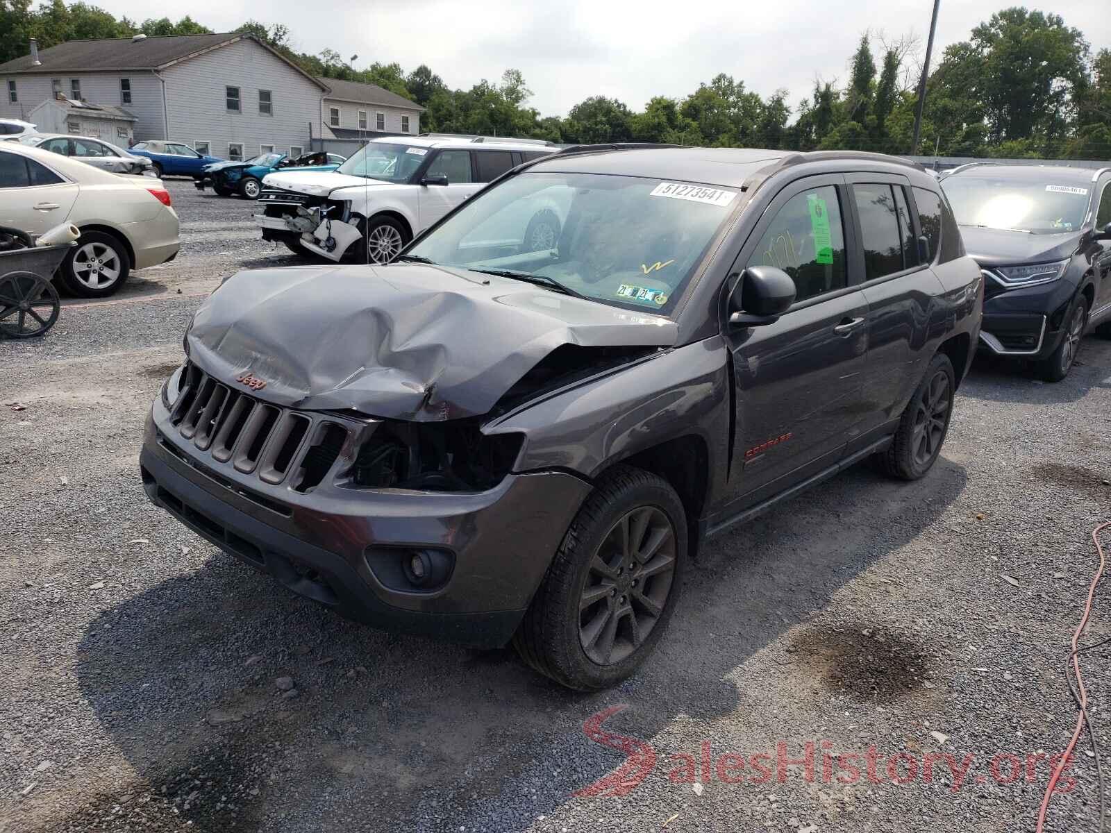 1C4NJDBB8HD173603 2017 JEEP COMPASS