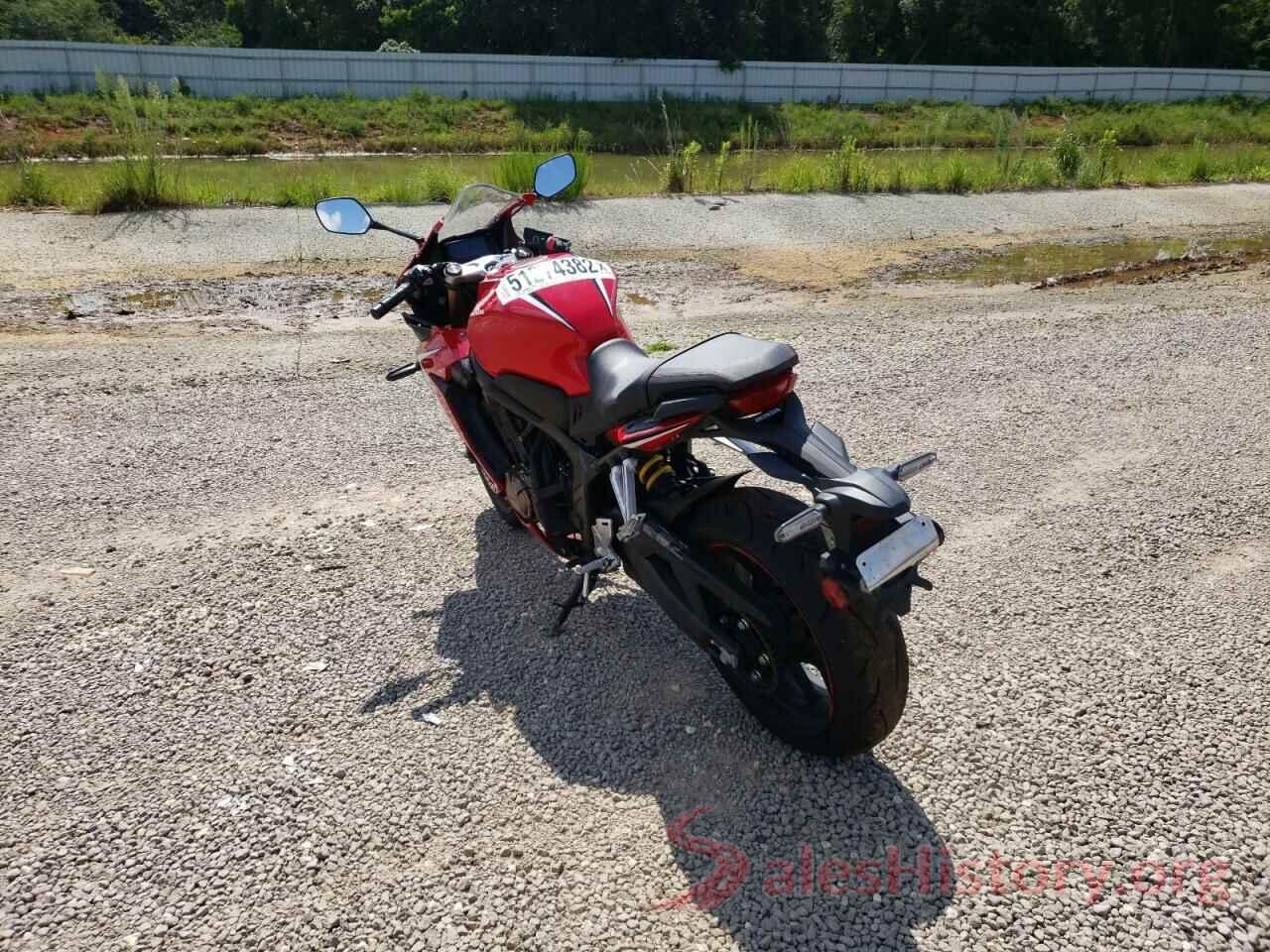 MLHRH0157L5100434 2020 HONDA CBR650 RA