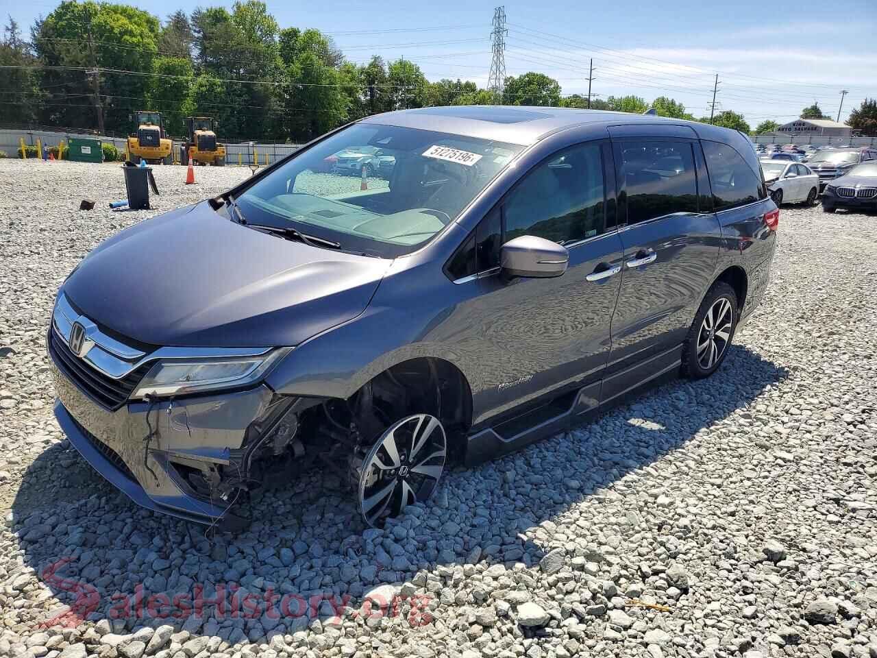 5FNRL6H92KB107530 2019 HONDA ODYSSEY