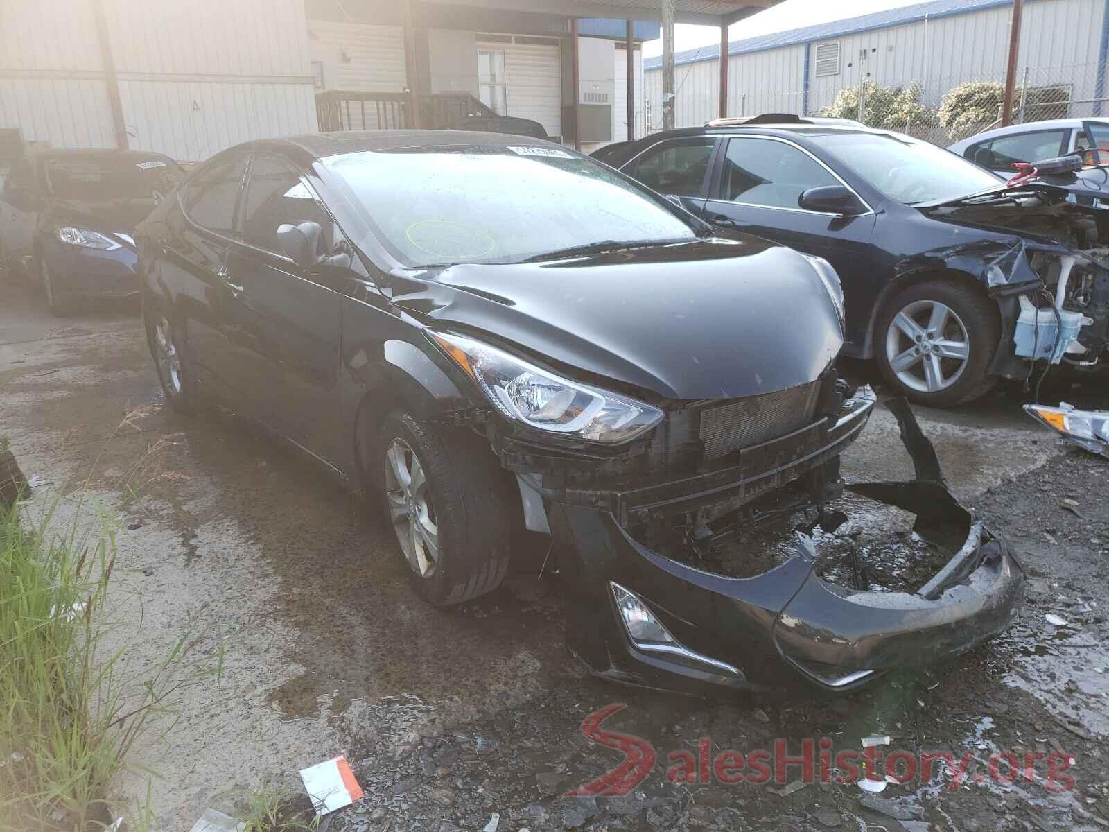 KMHDH4AE4GU591220 2016 HYUNDAI ELANTRA