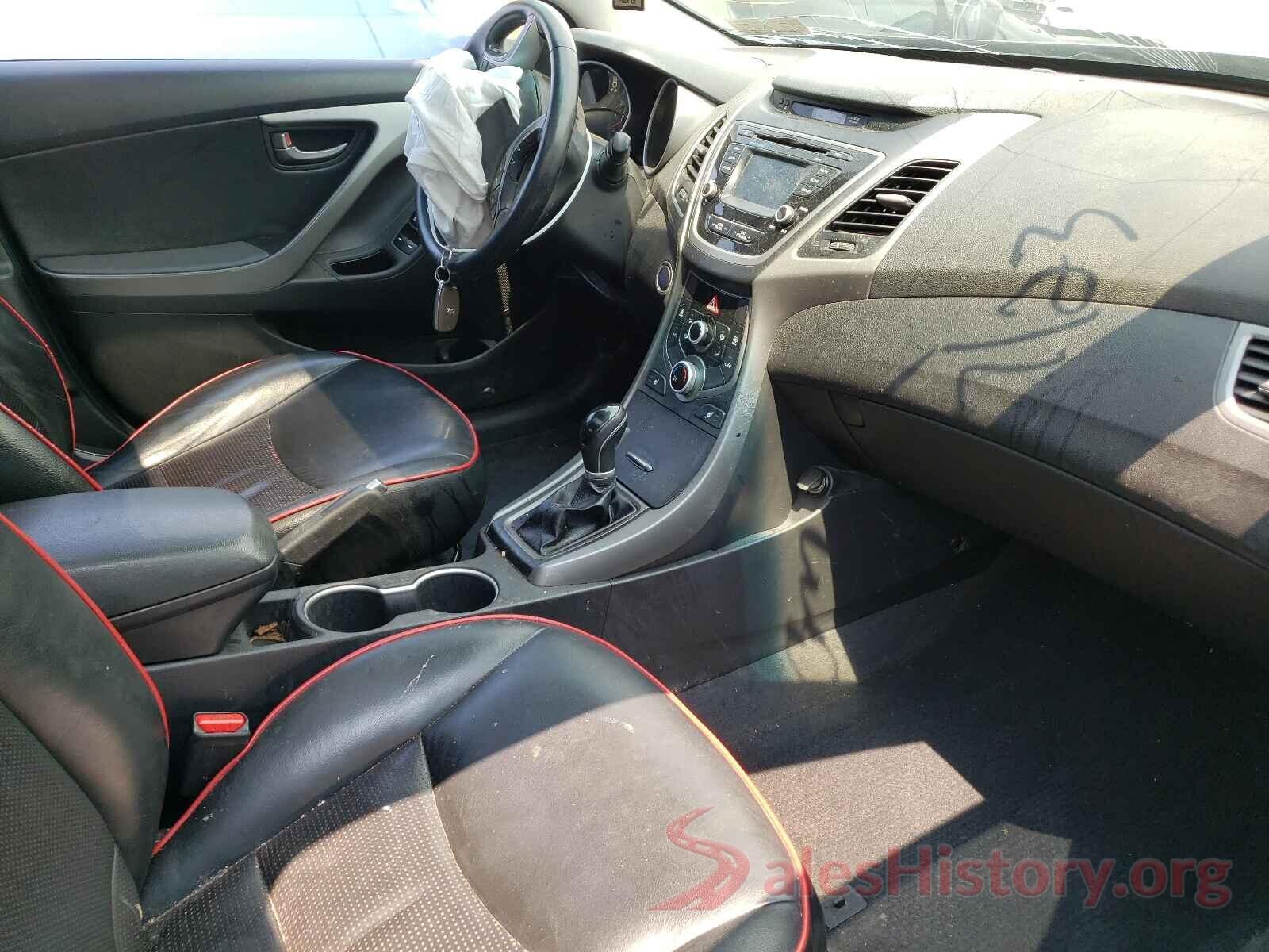 KMHDH4AE4GU591220 2016 HYUNDAI ELANTRA