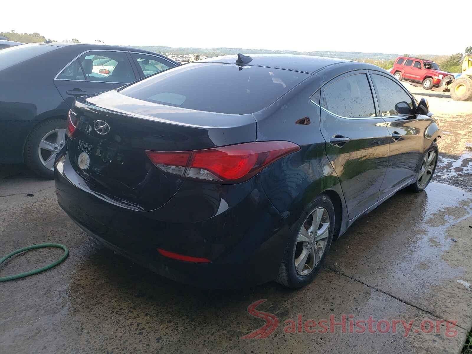 KMHDH4AE4GU591220 2016 HYUNDAI ELANTRA