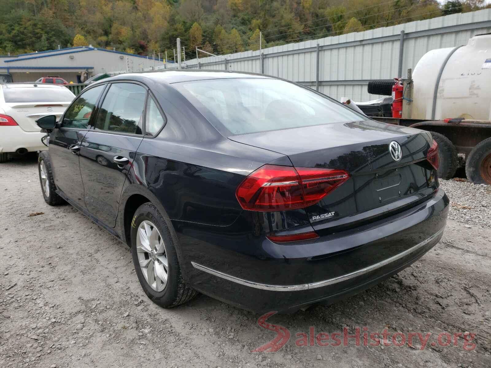 1VWAA7A39JC014558 2018 VOLKSWAGEN PASSAT