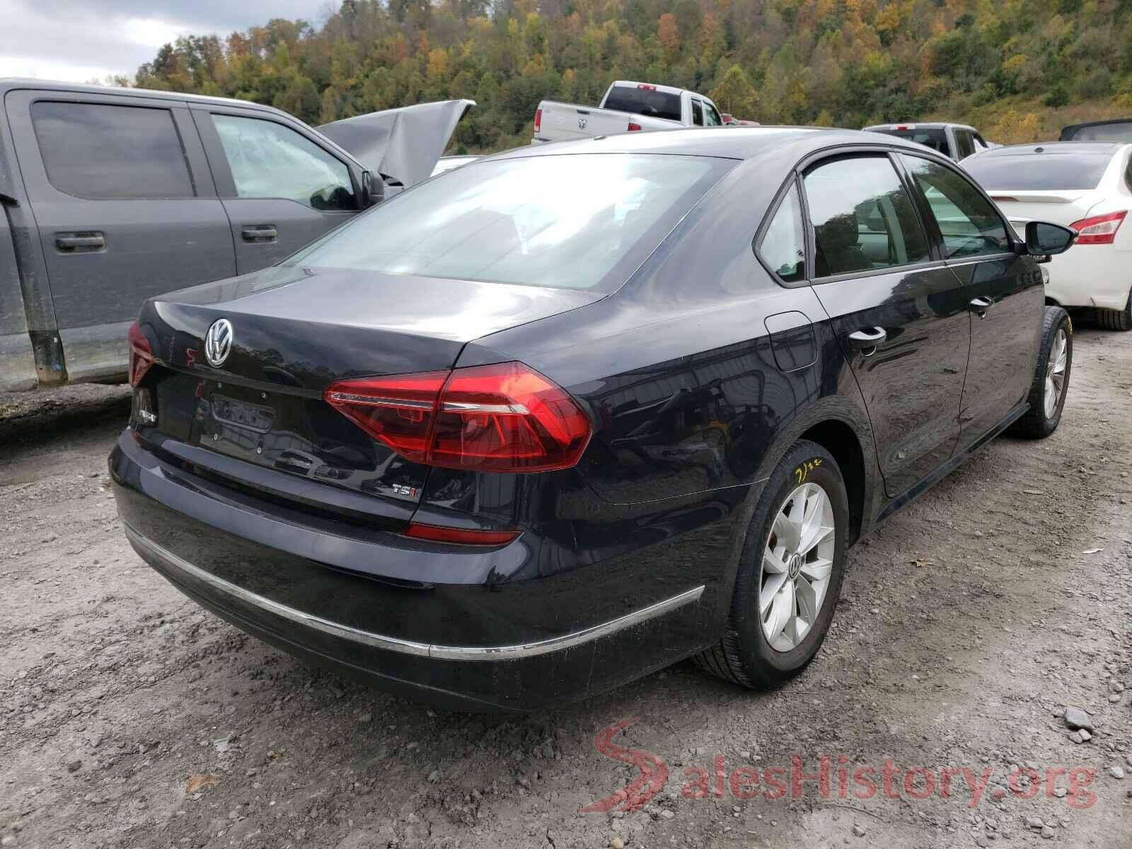 1VWAA7A39JC014558 2018 VOLKSWAGEN PASSAT