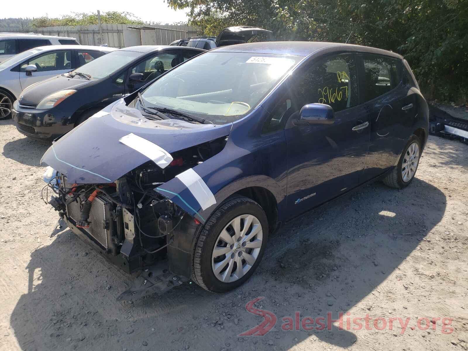 1N4BZ0CP4HC308134 2017 NISSAN LEAF