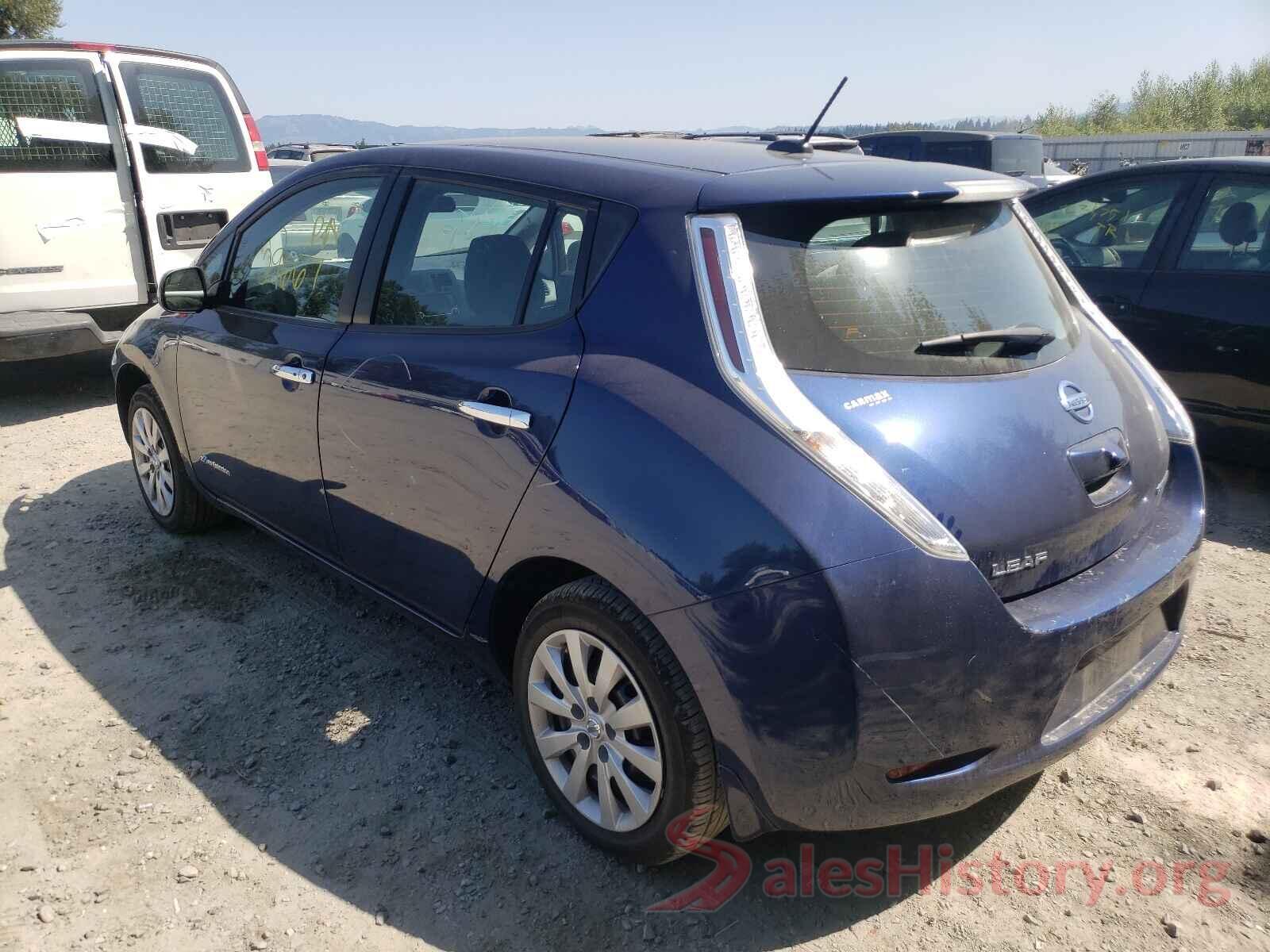 1N4BZ0CP4HC308134 2017 NISSAN LEAF