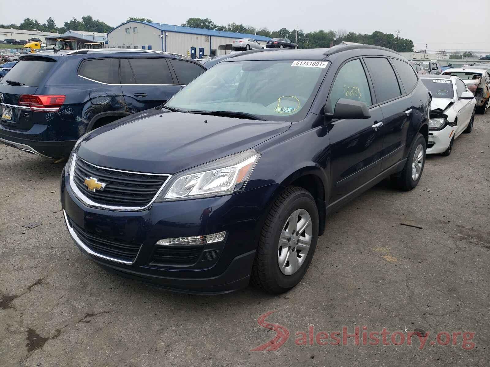 1GNKVFED2GJ117406 2016 CHEVROLET TRAVERSE