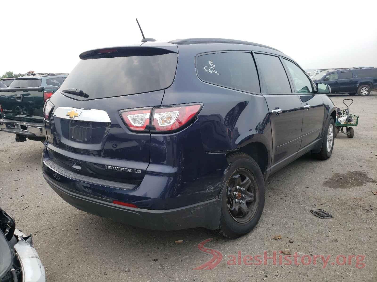 1GNKVFED2GJ117406 2016 CHEVROLET TRAVERSE