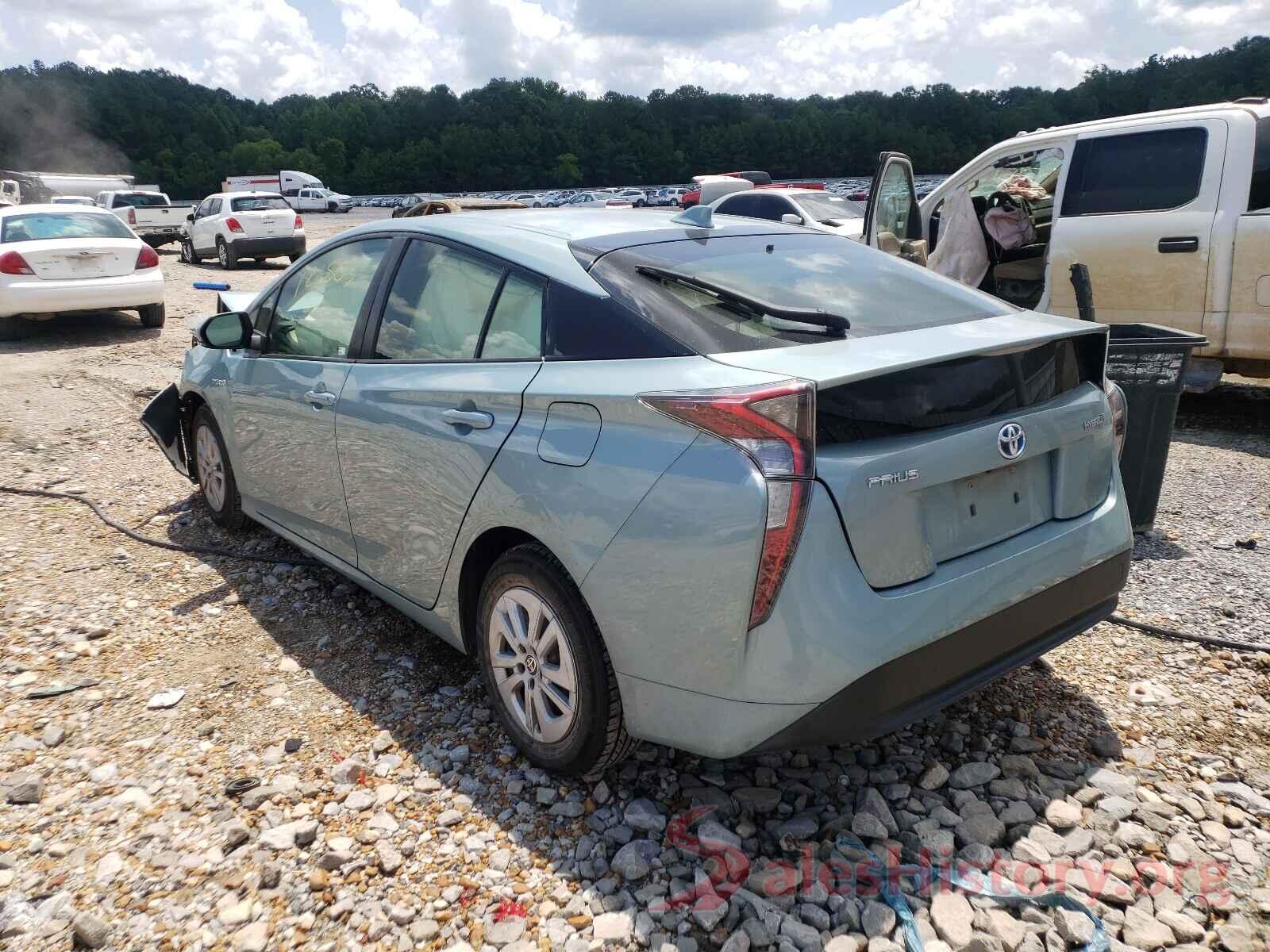 JTDKBRFU8G3020684 2016 TOYOTA PRIUS