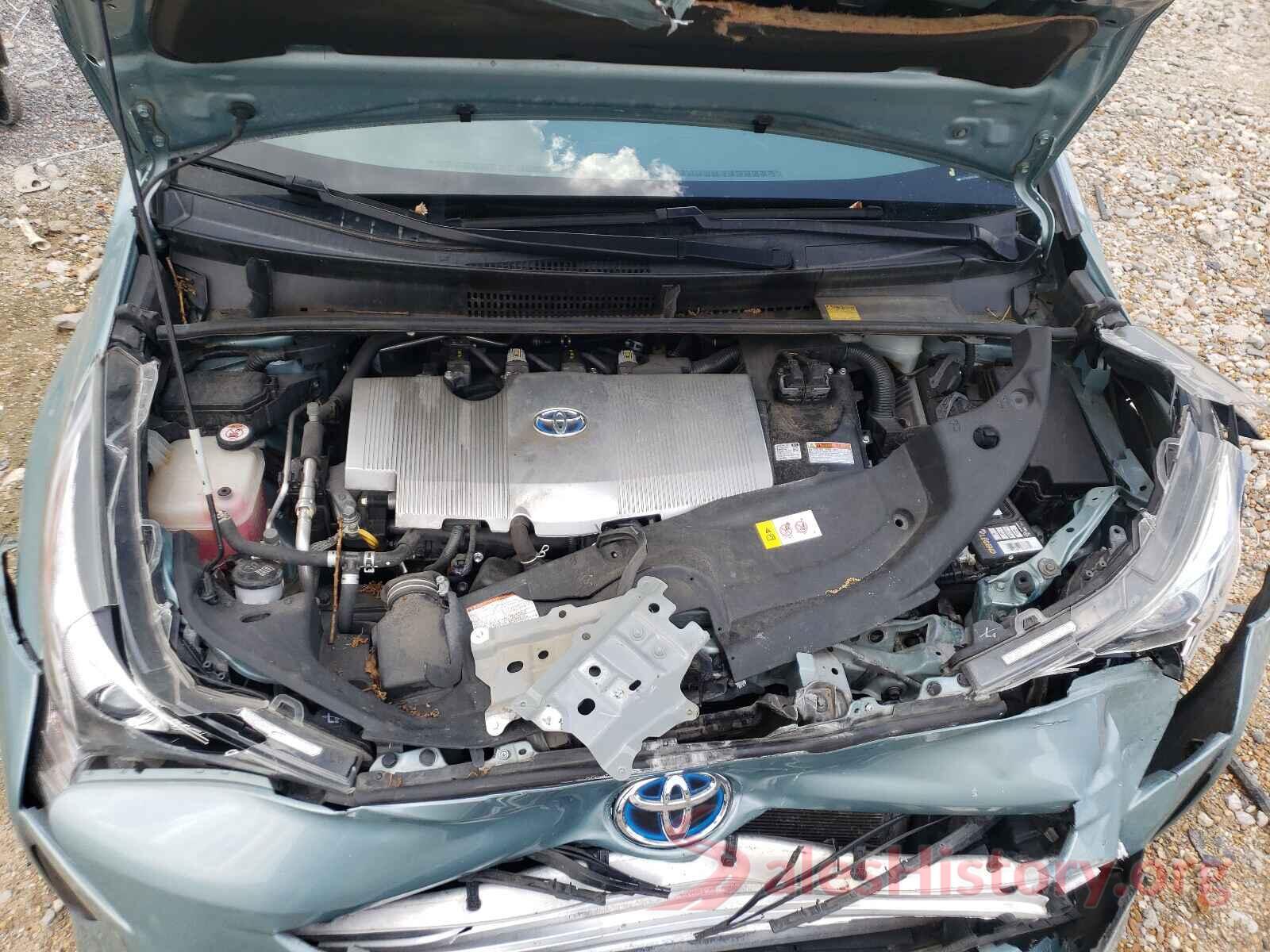 JTDKBRFU8G3020684 2016 TOYOTA PRIUS