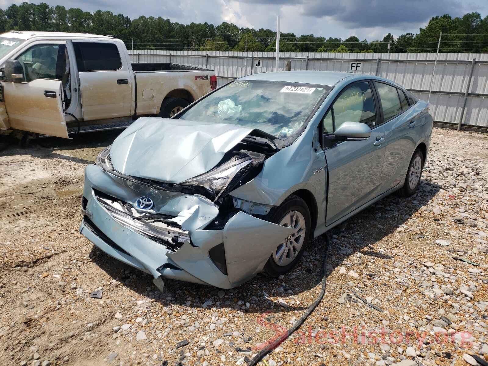 JTDKBRFU8G3020684 2016 TOYOTA PRIUS