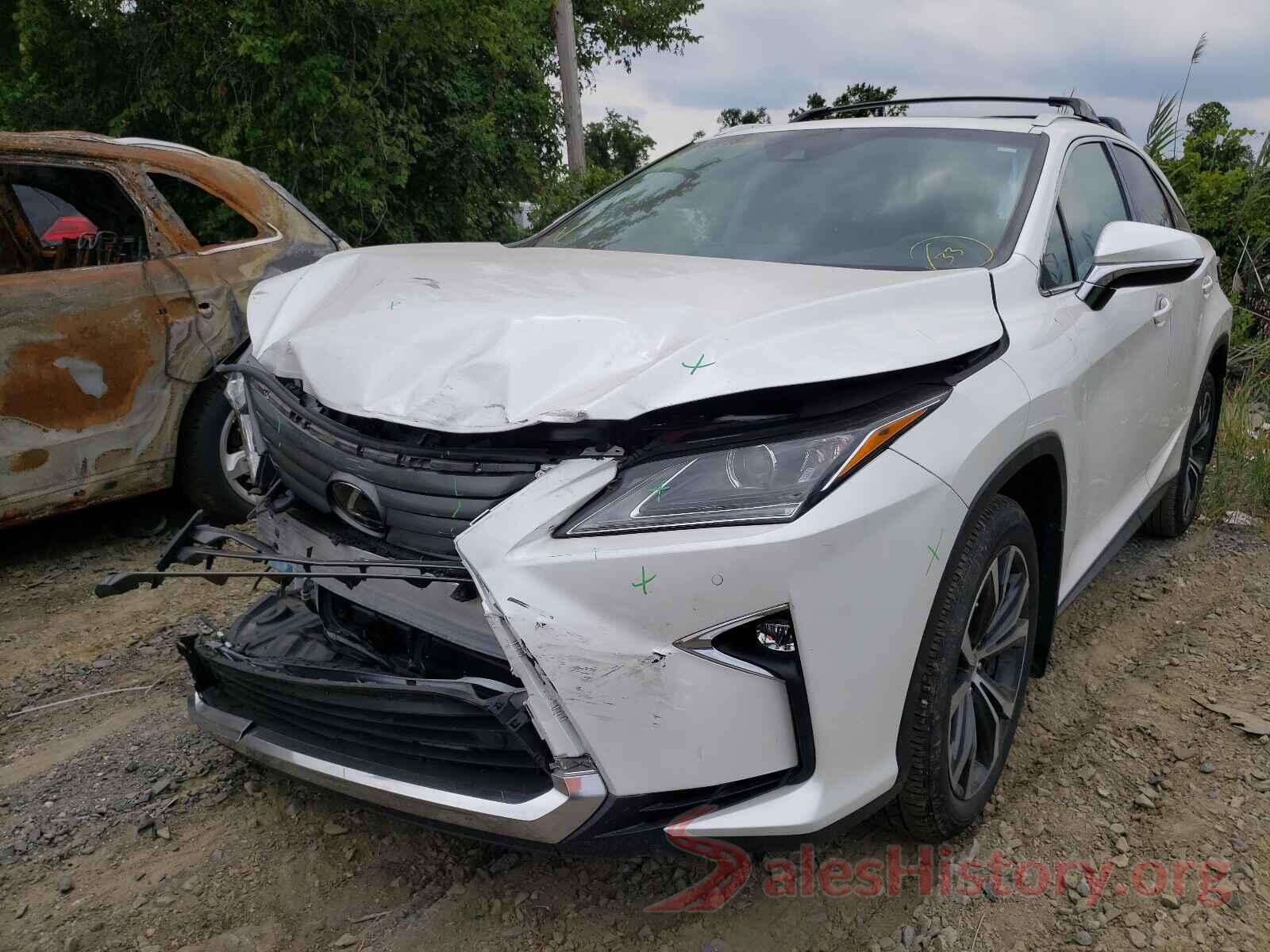 2T2BZMCAXKC211169 2019 LEXUS RX350