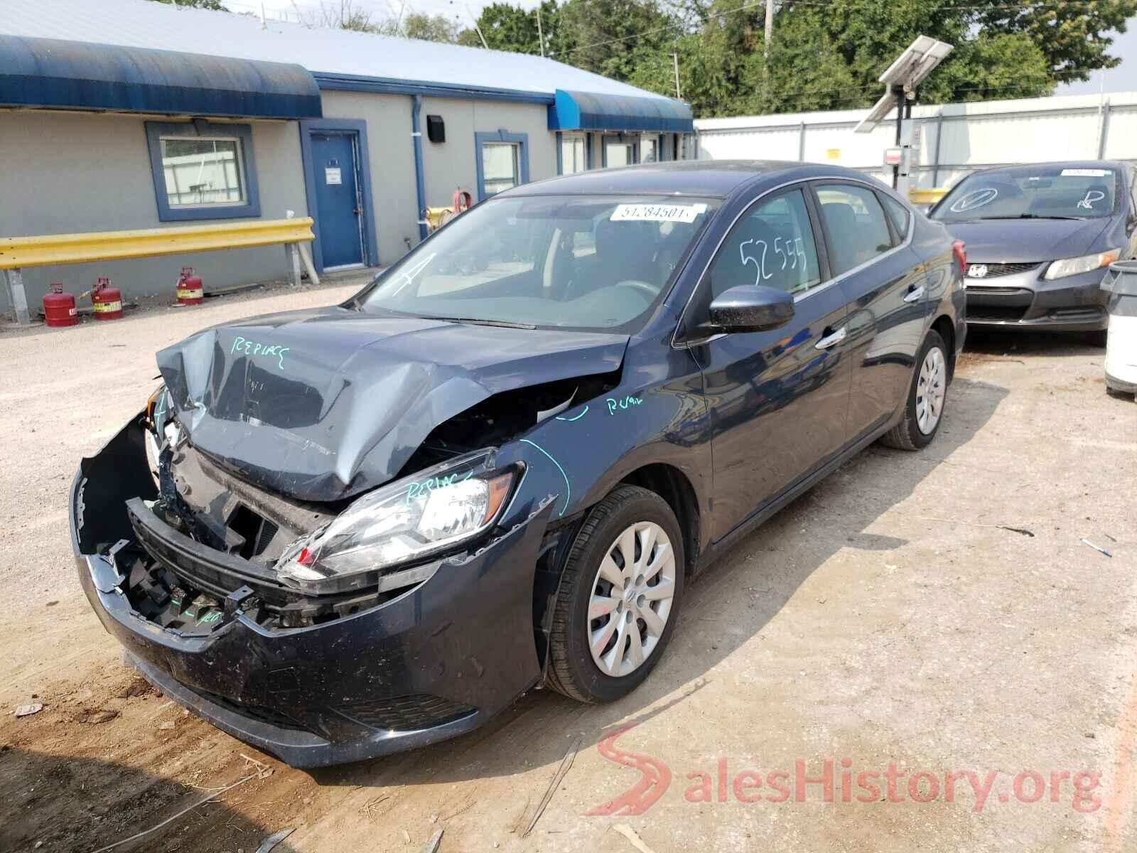 3N1AB7AP7HY276490 2017 NISSAN SENTRA