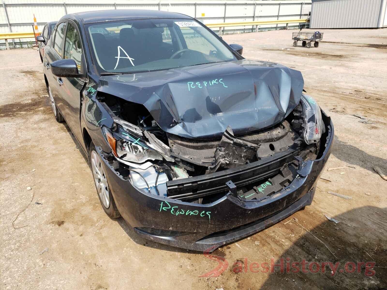 3N1AB7AP7HY276490 2017 NISSAN SENTRA