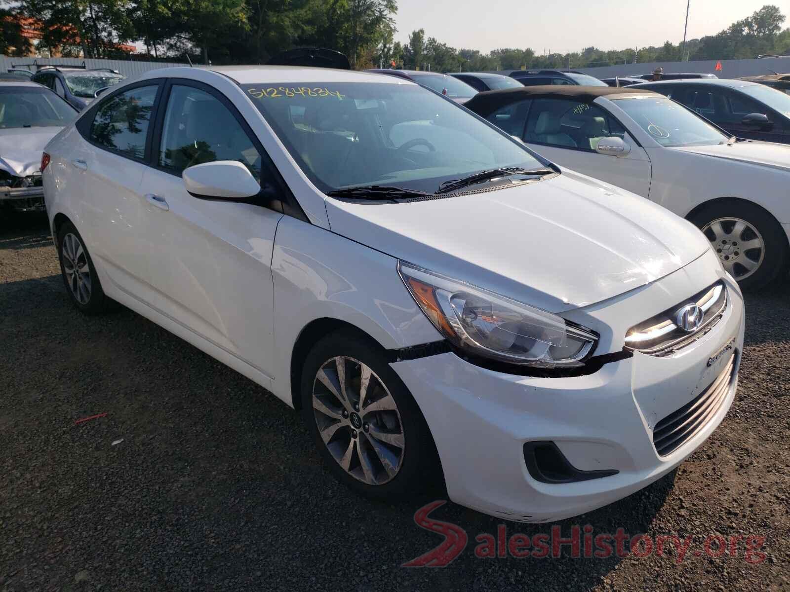 KMHCT4AE1HU389544 2017 HYUNDAI ACCENT