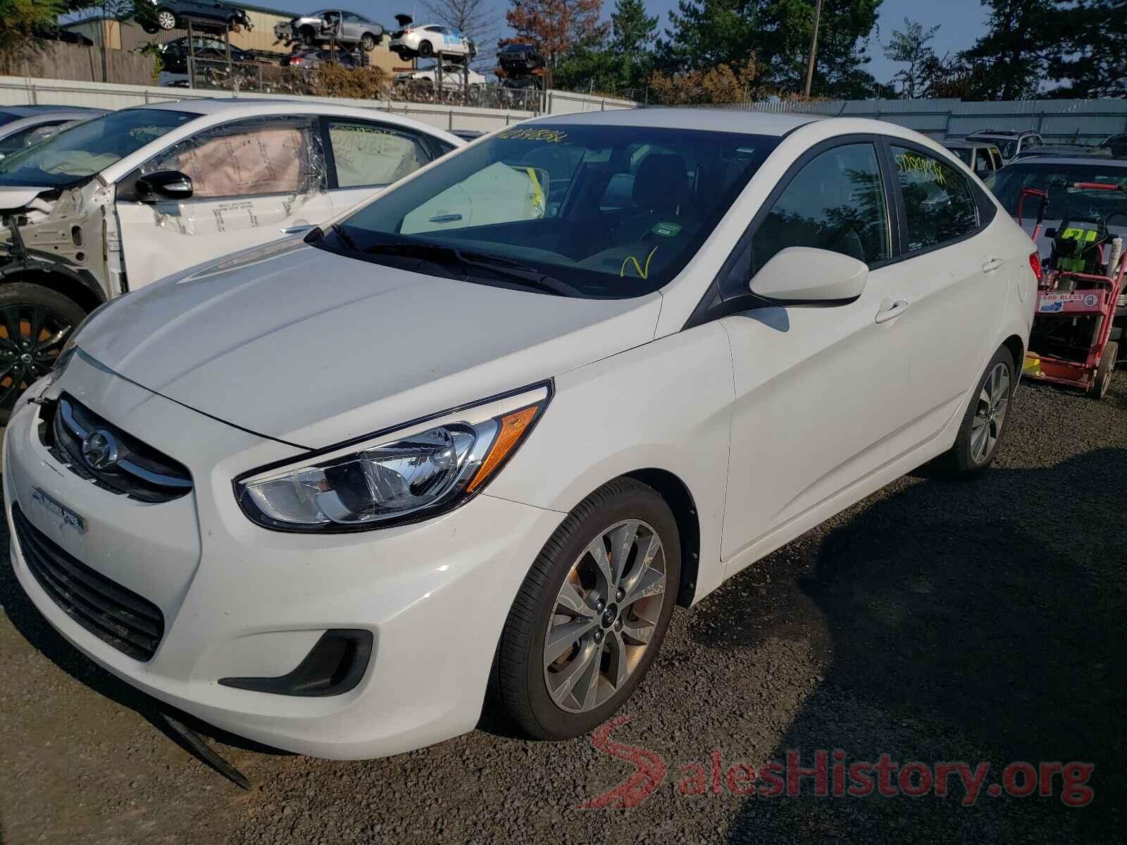 KMHCT4AE1HU389544 2017 HYUNDAI ACCENT