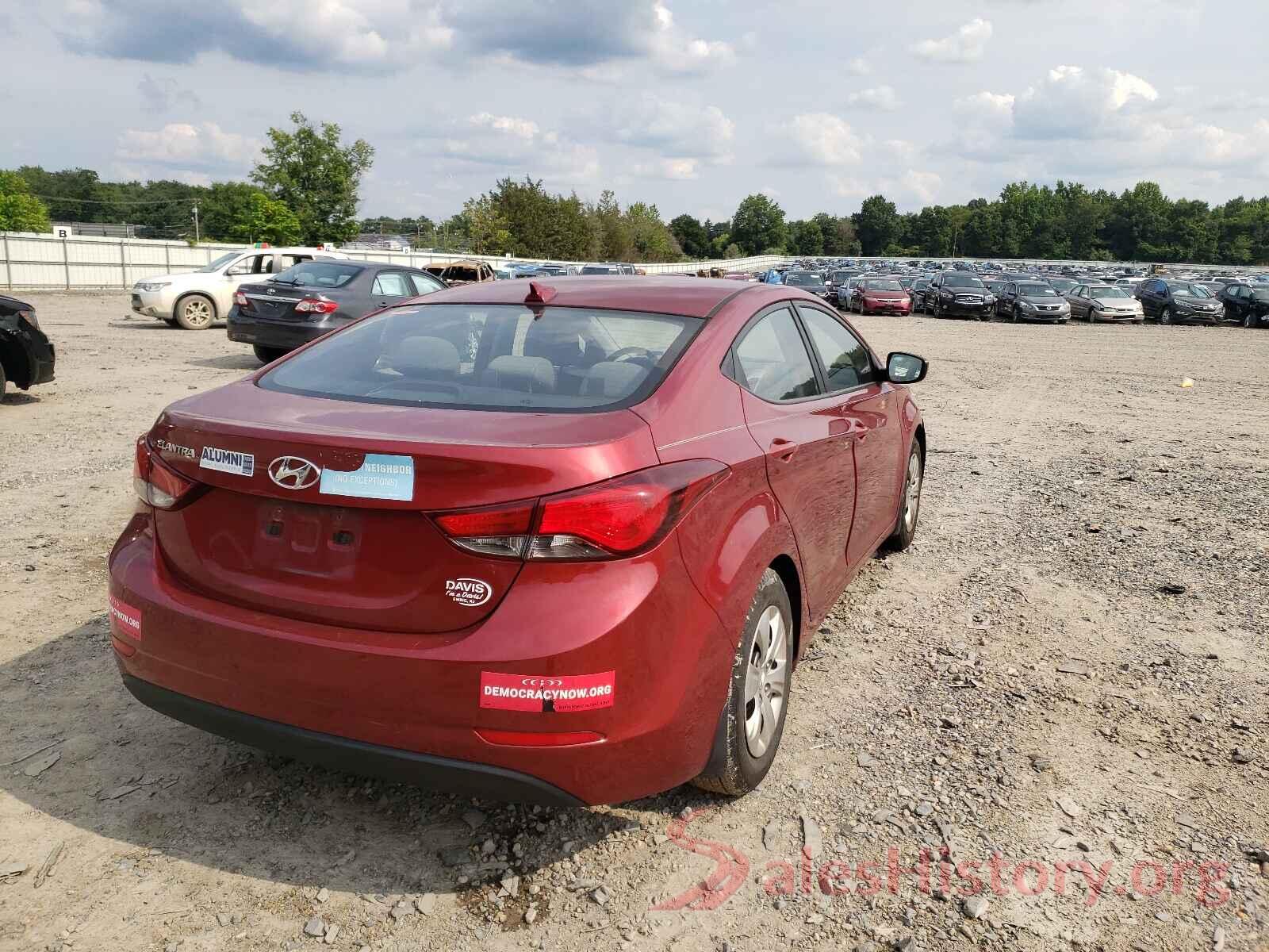 5NPDH4AE5GH786984 2016 HYUNDAI ELANTRA