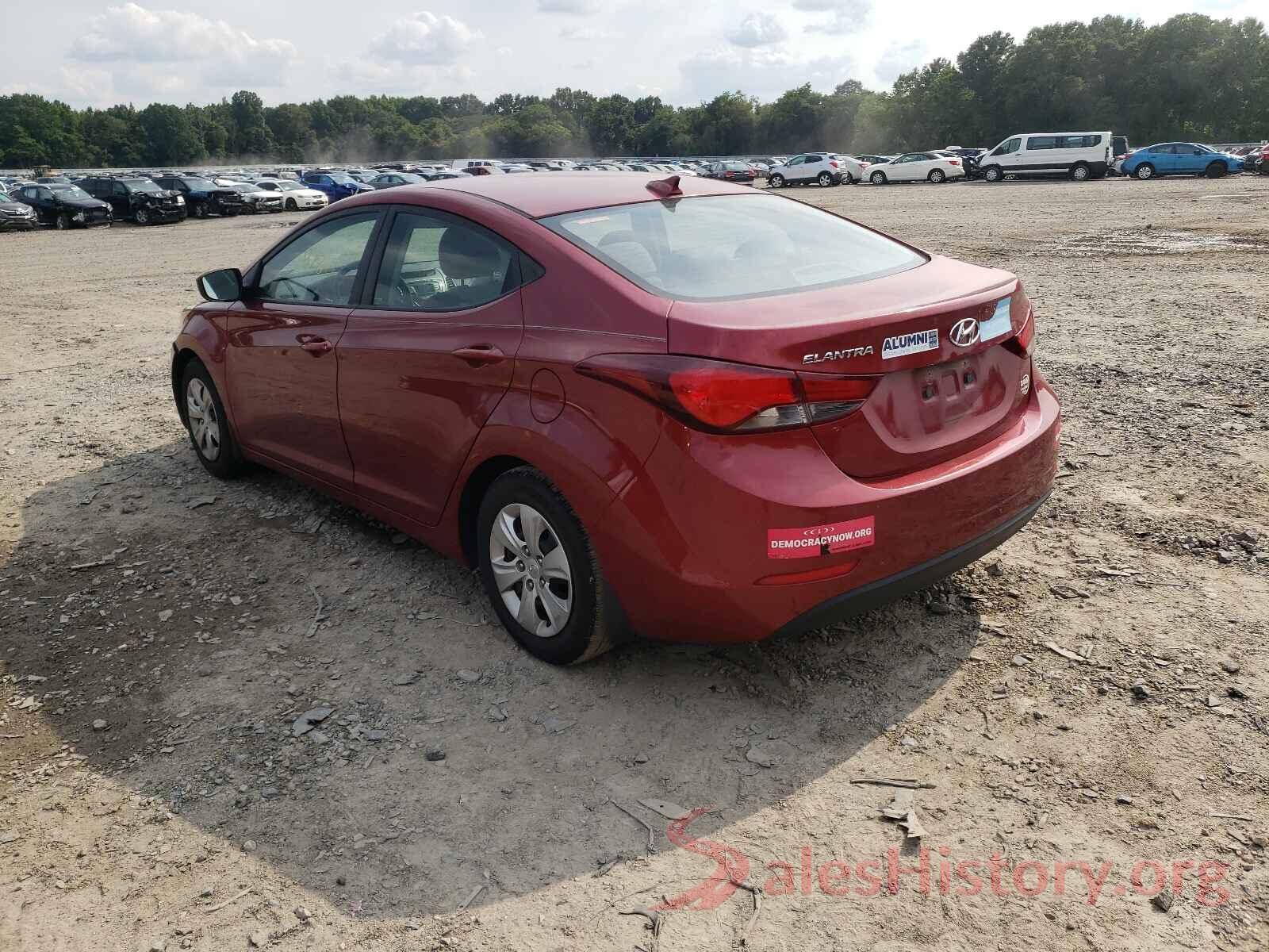 5NPDH4AE5GH786984 2016 HYUNDAI ELANTRA