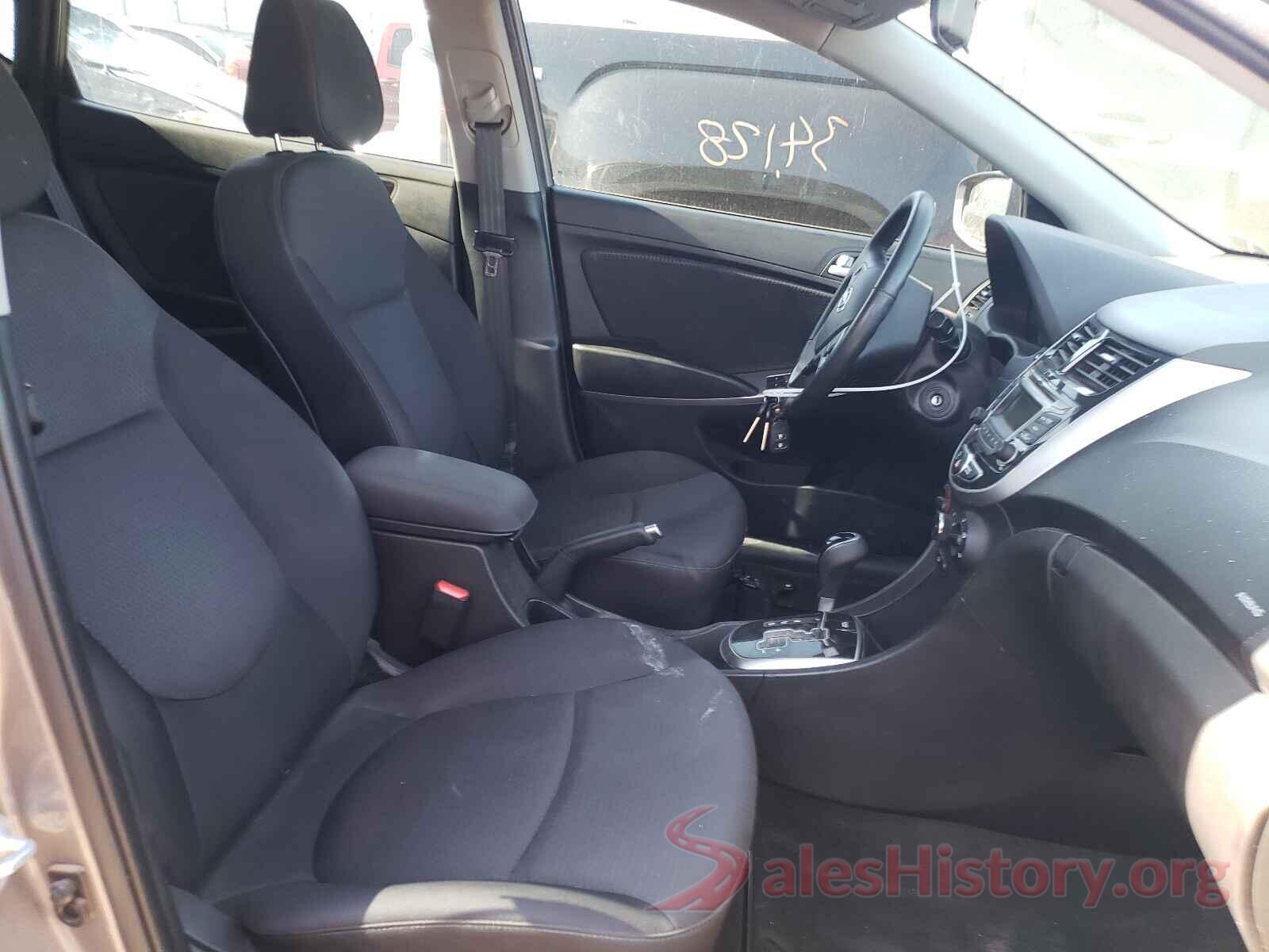 KMHCU5AE6HU358373 2017 HYUNDAI ACCENT